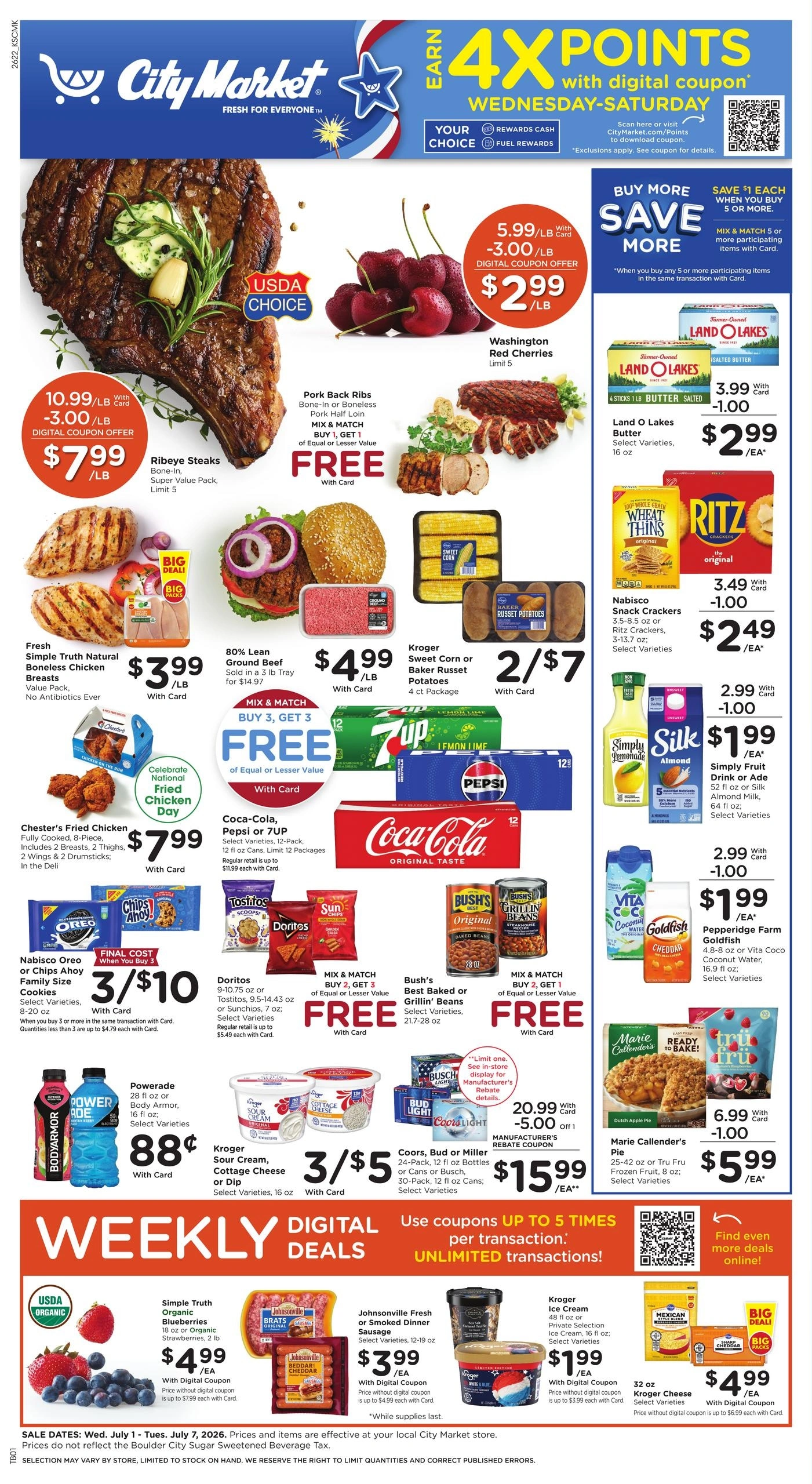 City Market flyer page 1