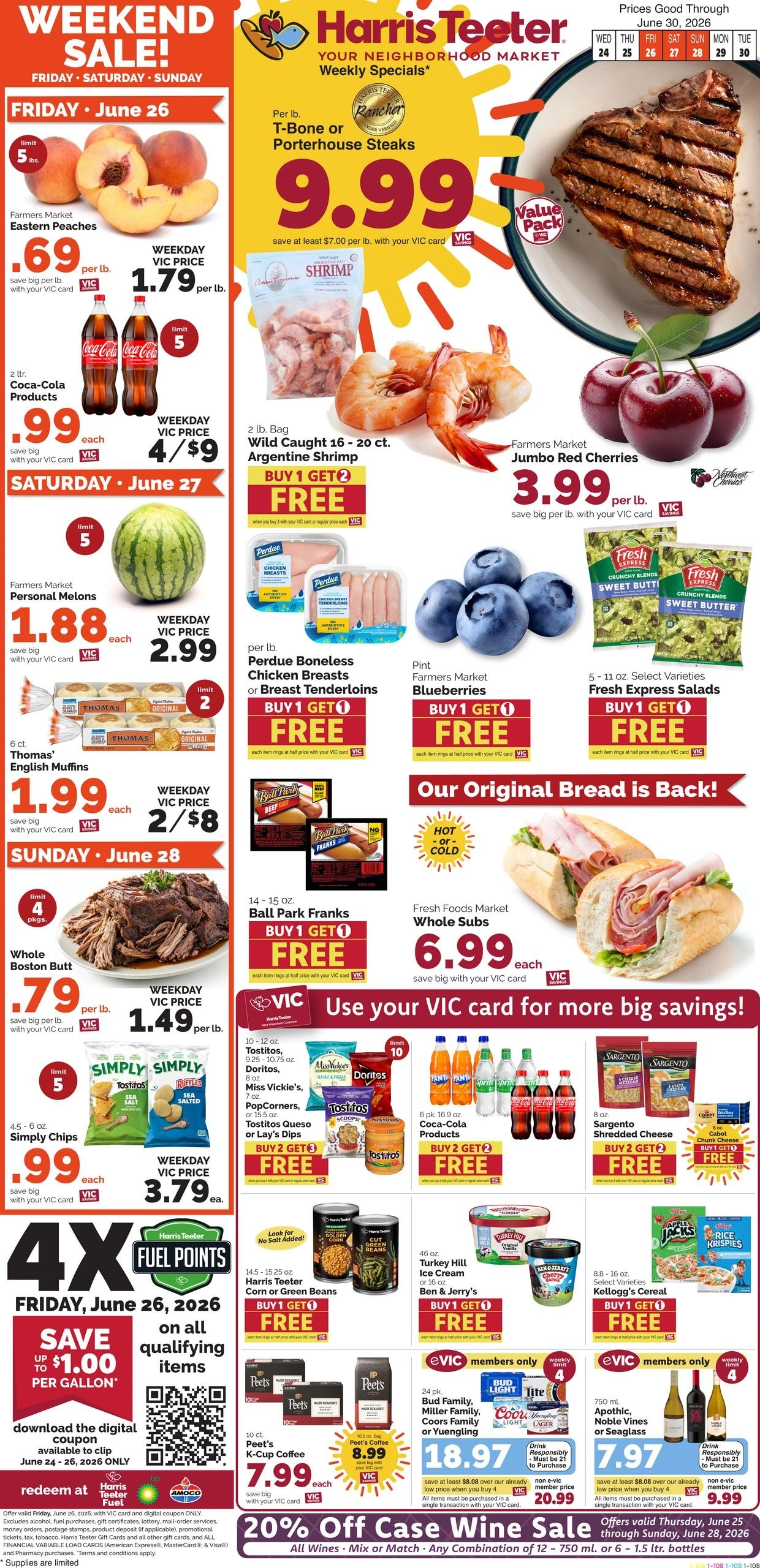 Harris Teeter flyer page 1