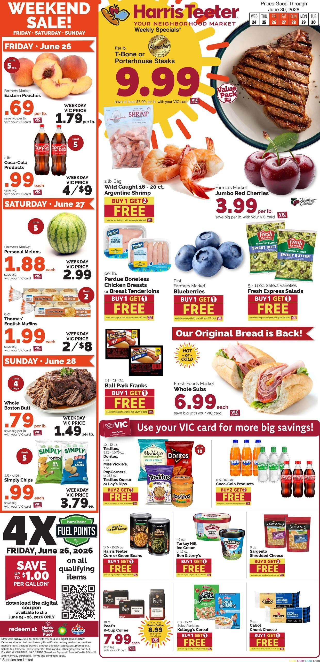 Harris Teeter flyer page 1