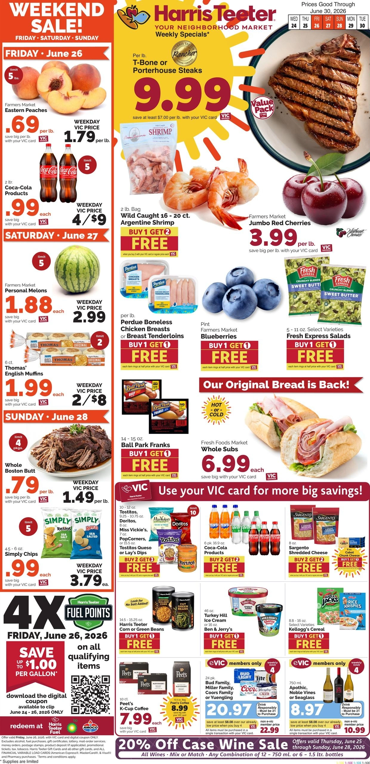 Harris Teeter flyer page 1