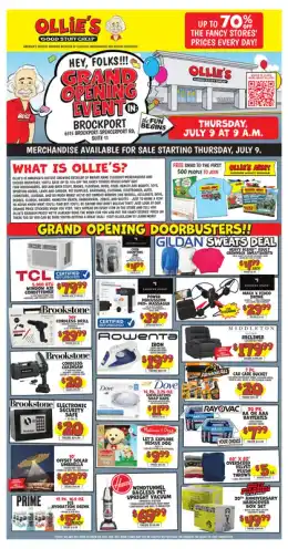 Ollie's Bargain Outlet Brockport, NY - Grand Opening