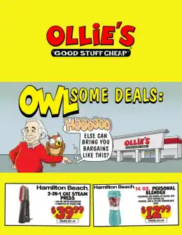 Ollie's Bargain Outlet Current Flyer
