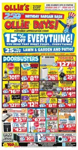 Ollie's Bargain Outlet Current Flyer