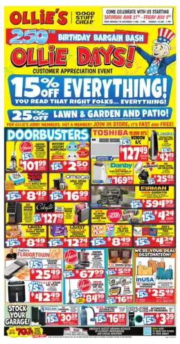 Ollie's Bargain Outlet Current Flyer