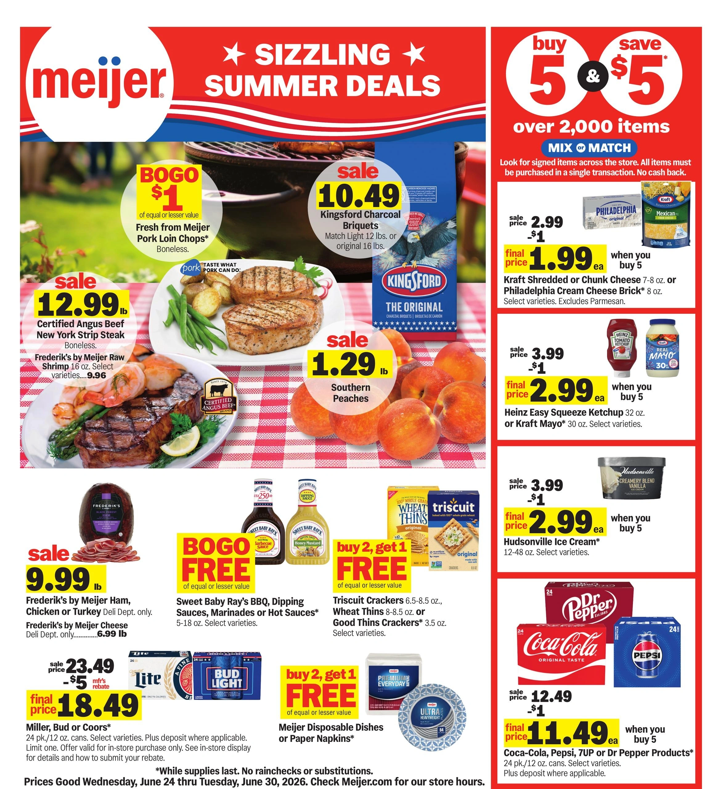 Meijer flyer page 1