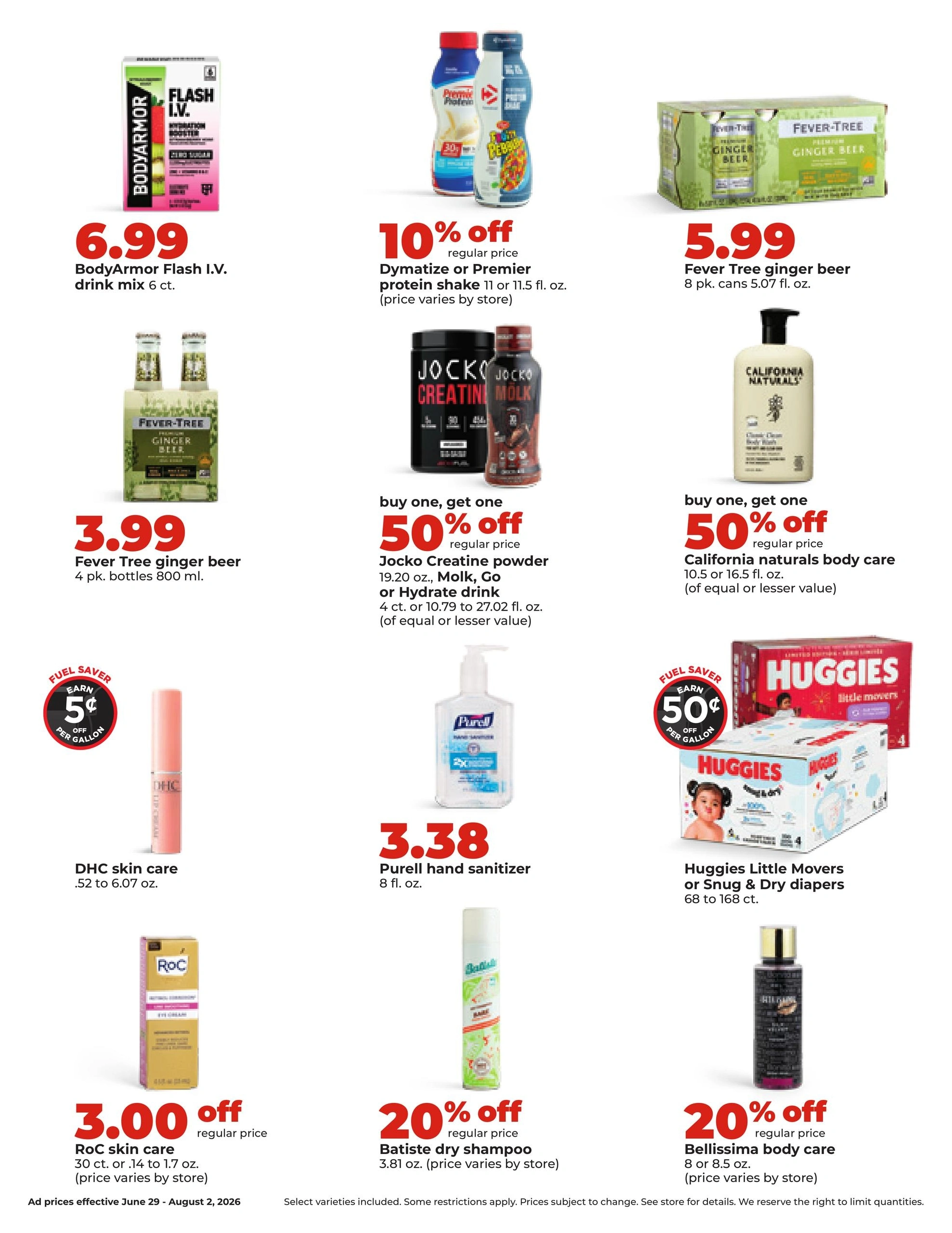Hy-Vee flyer page 20