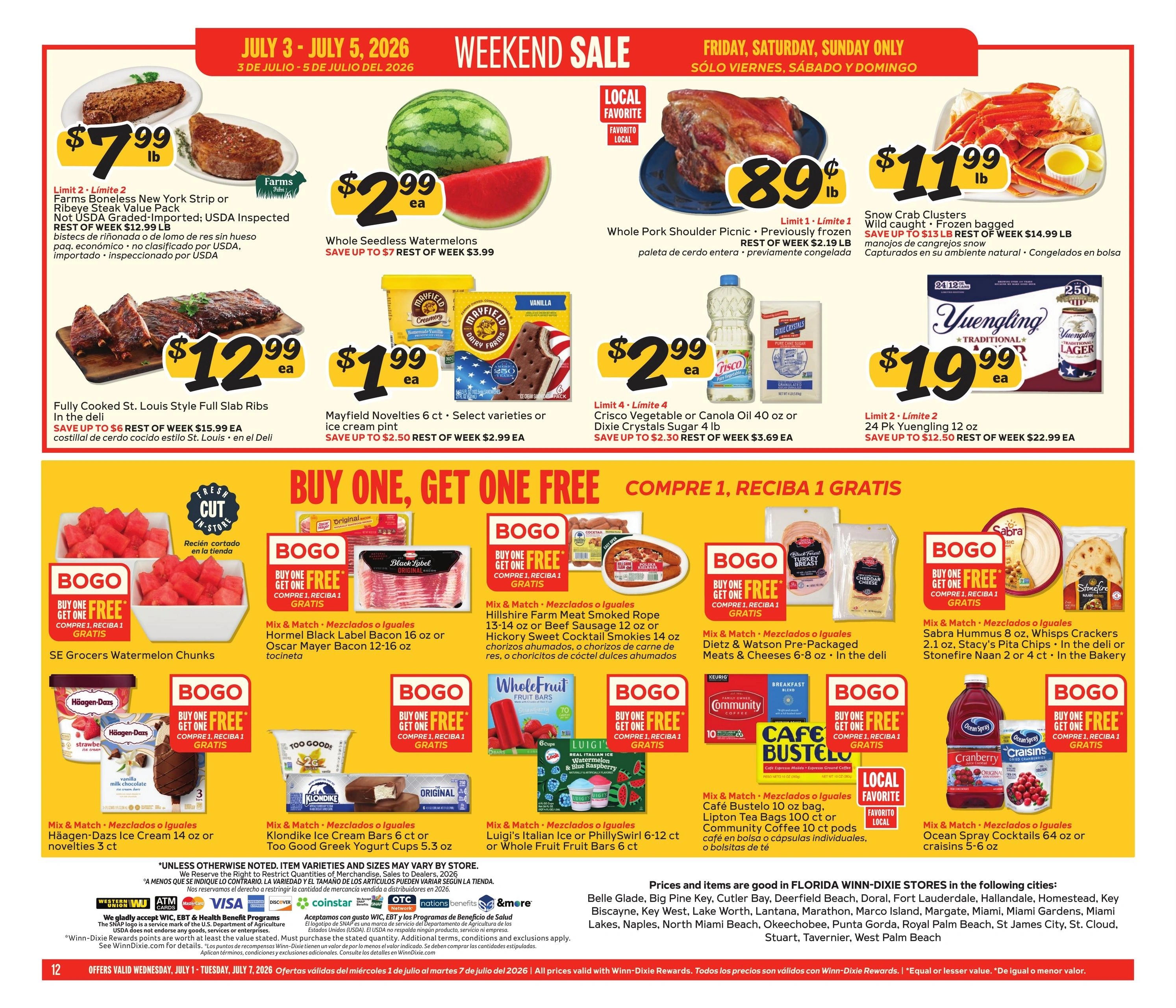 Winn-Dixie flyer page 12