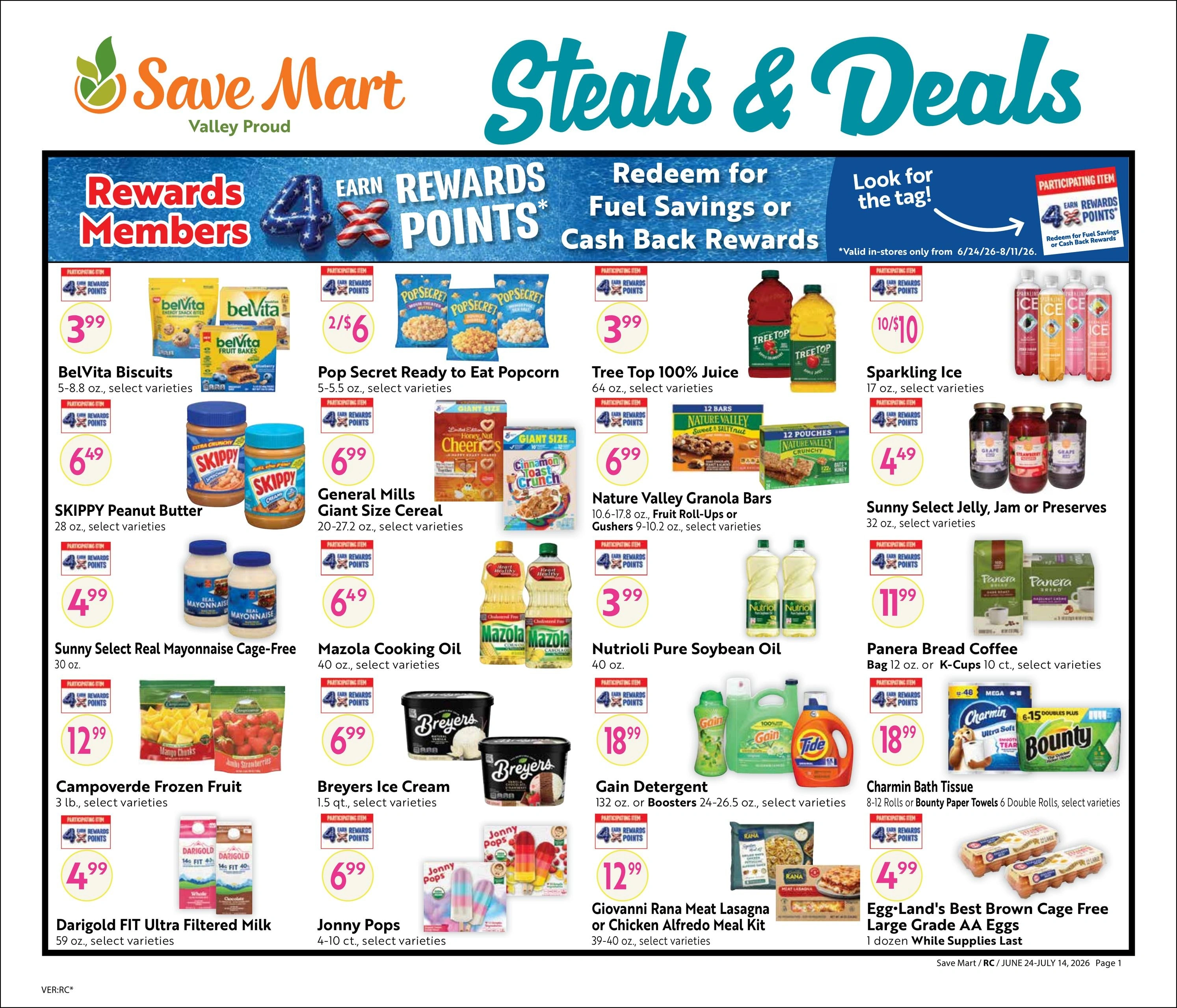 Save Mart flyer page 1