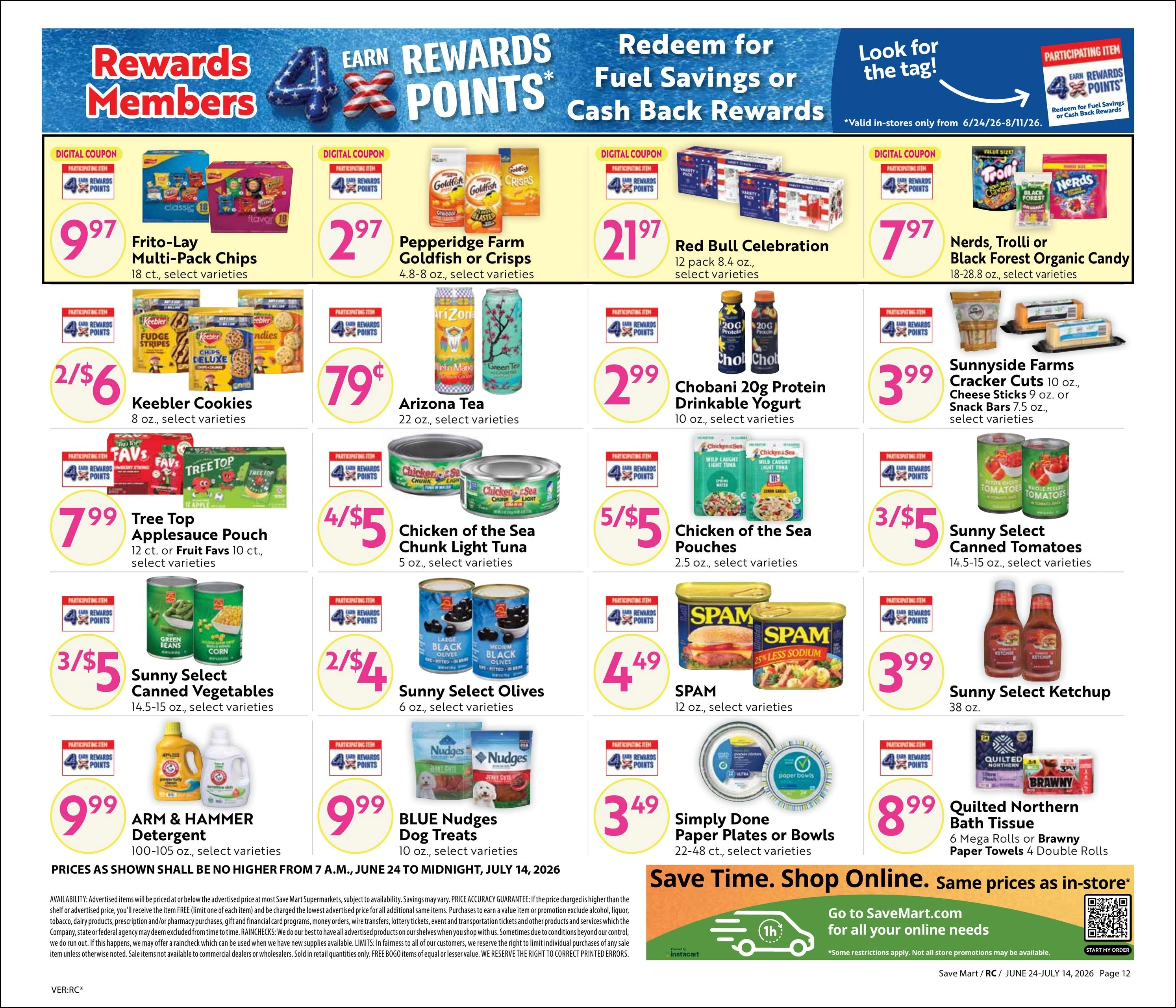 Save Mart flyer page 12