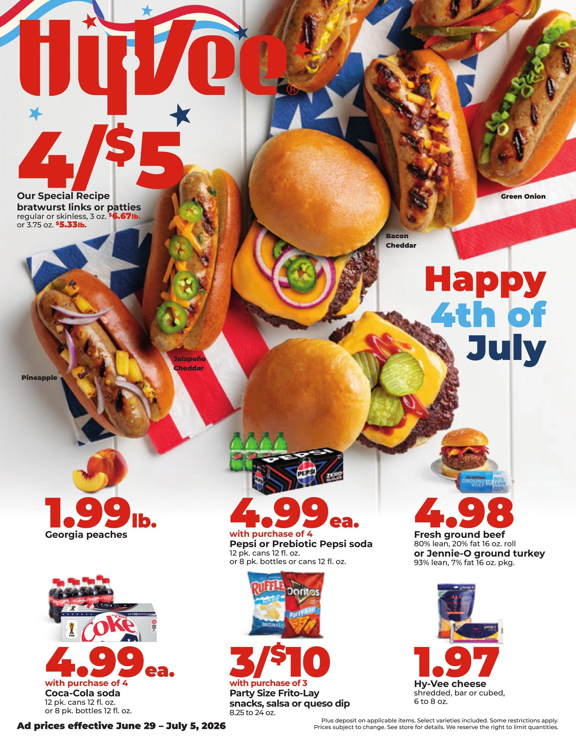 Hy-Vee flyer page 1