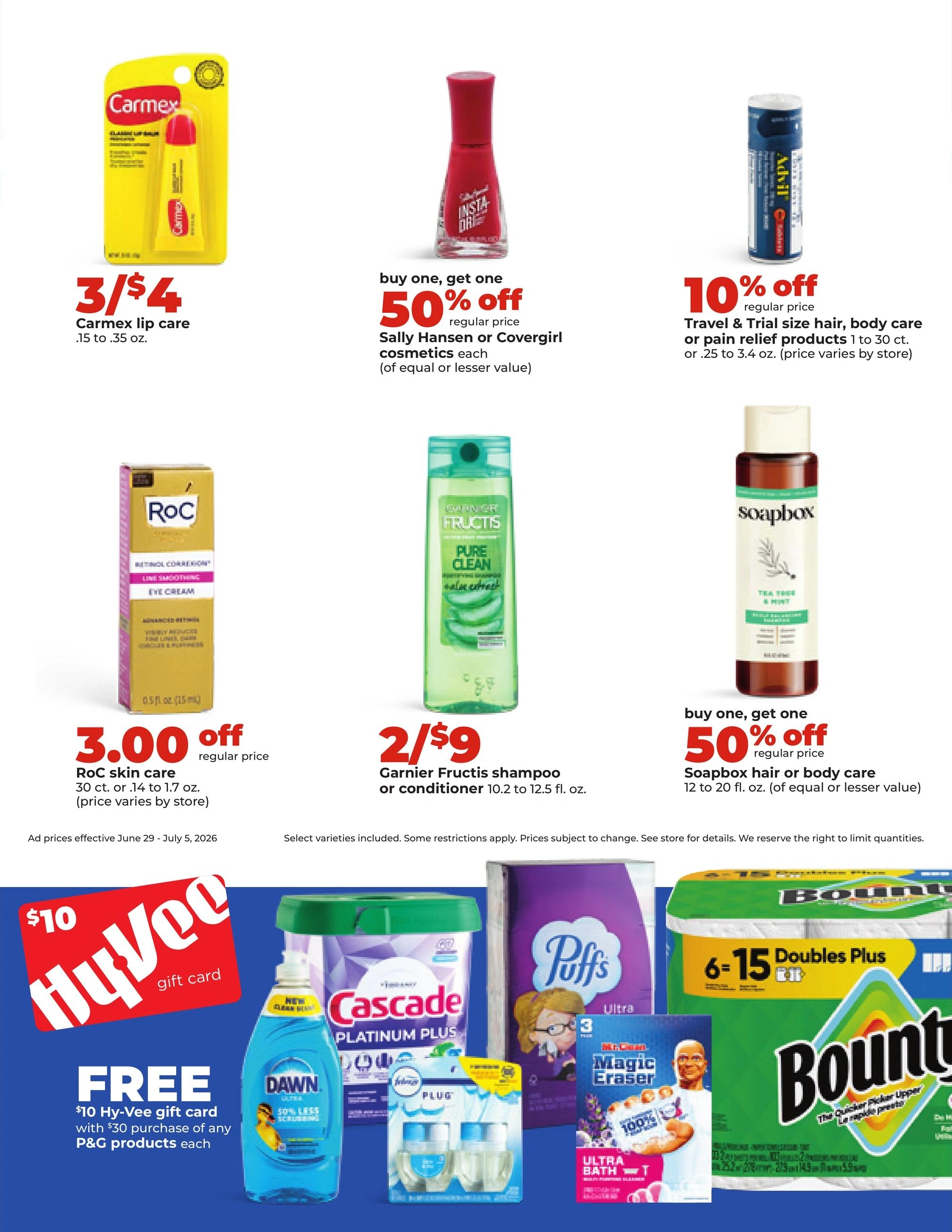 Hy-Vee flyer page 40