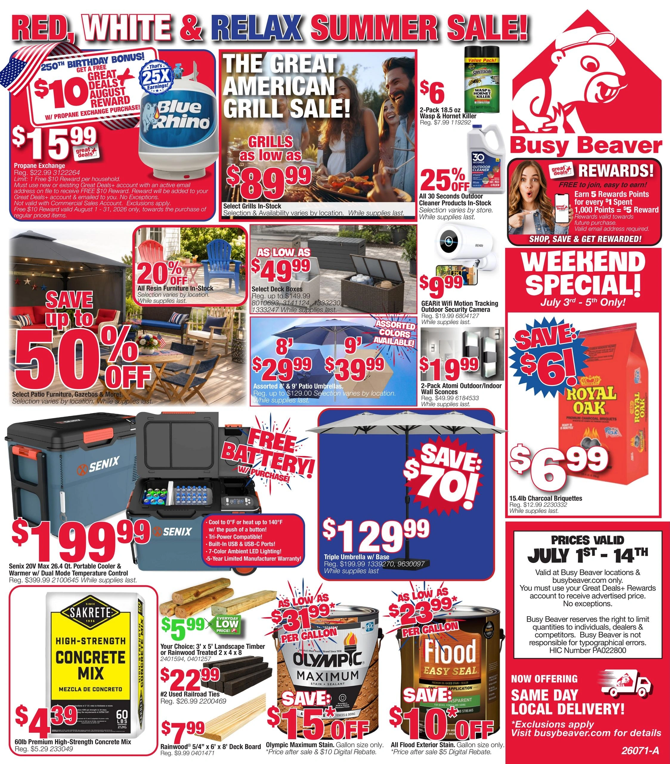 Busy Beaver flyer page 1