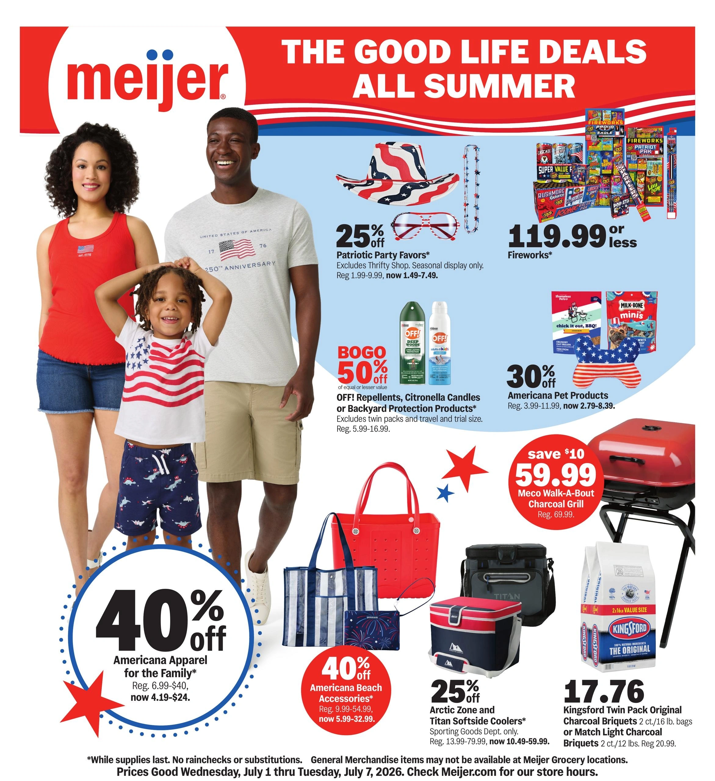Meijer flyer page 1