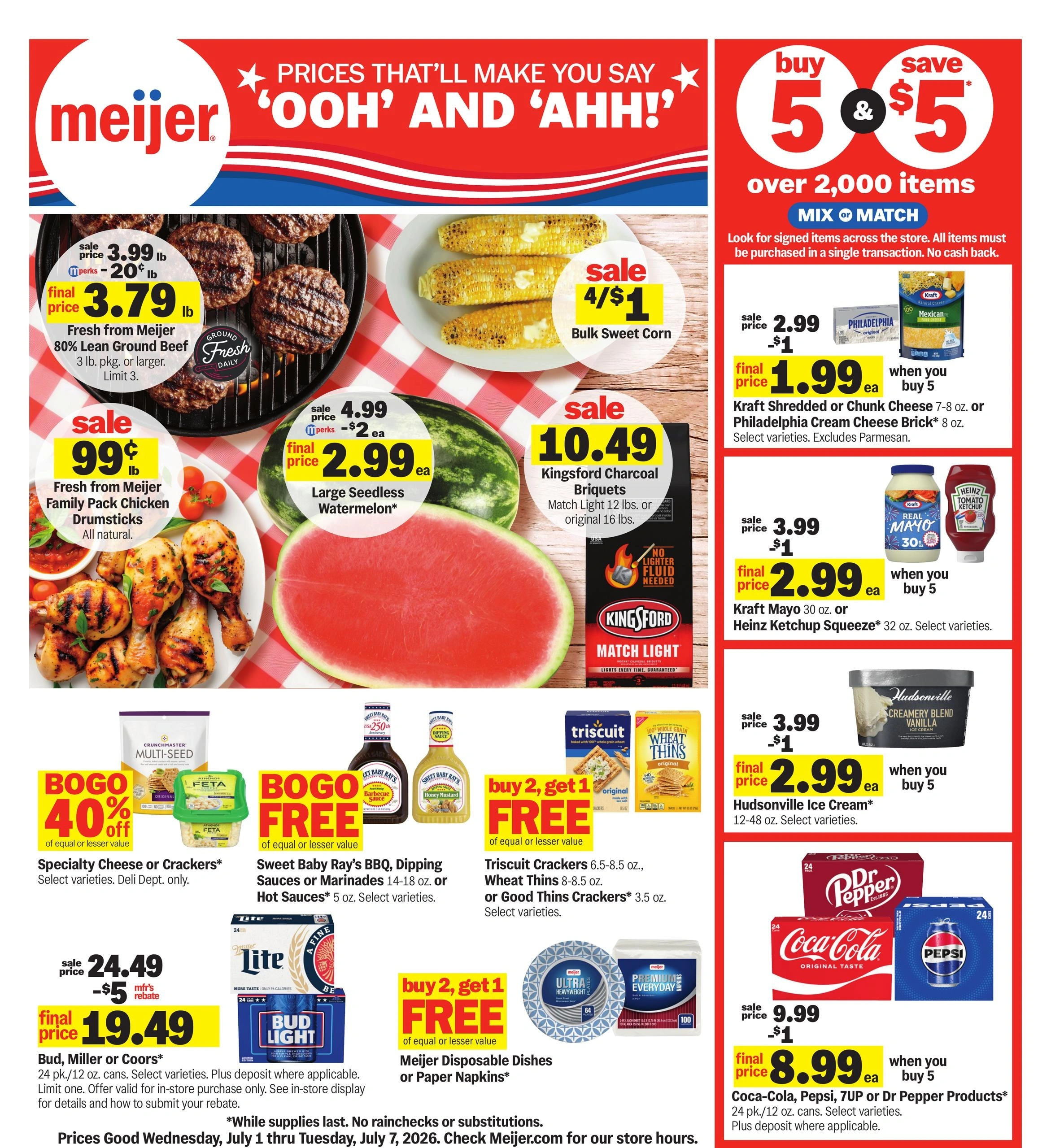 Meijer flyer page 1
