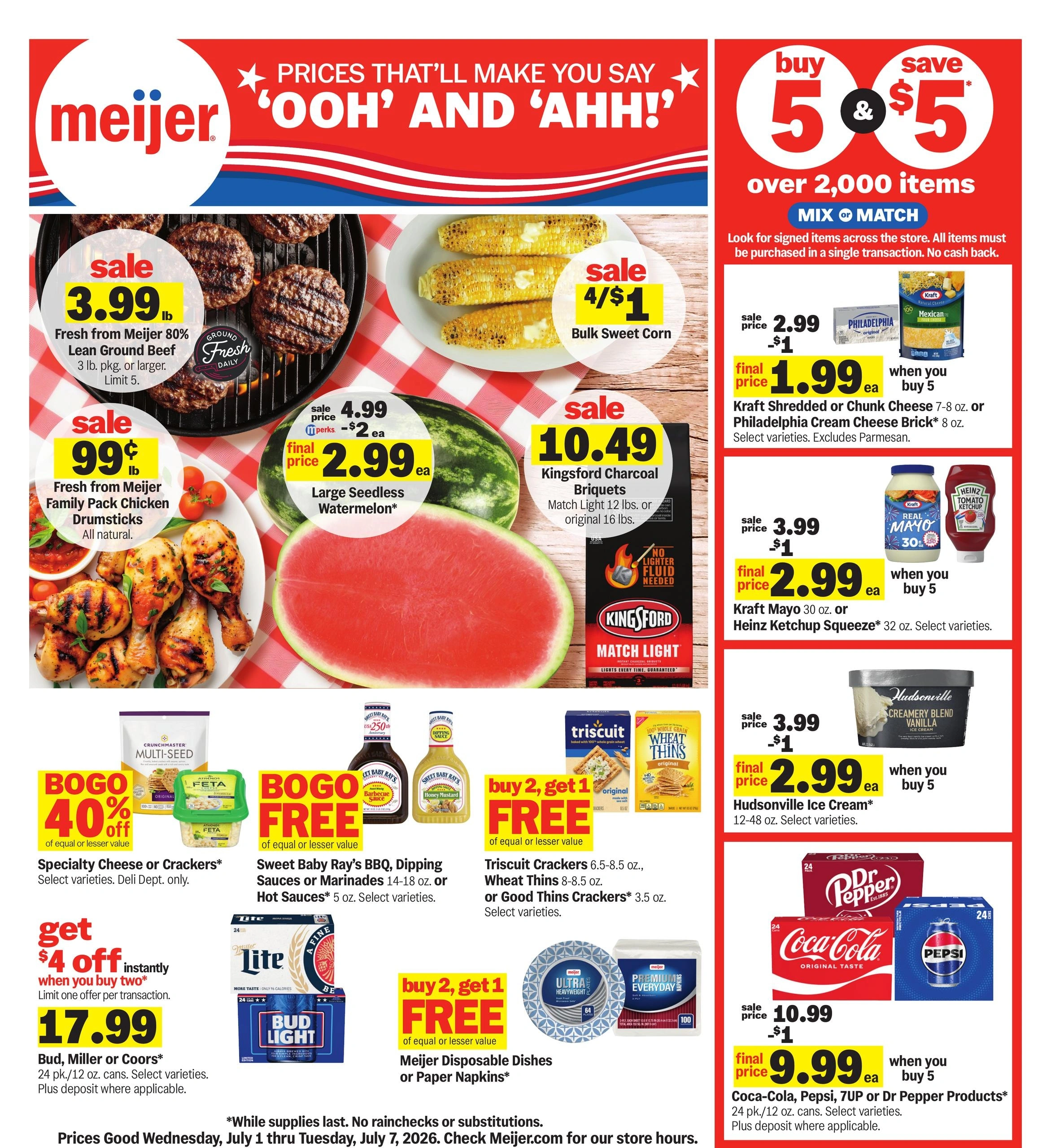 Meijer flyer page 1