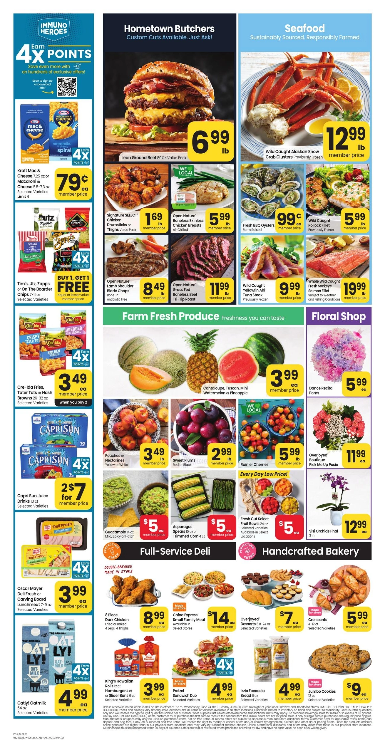 Safeway flyer page 4