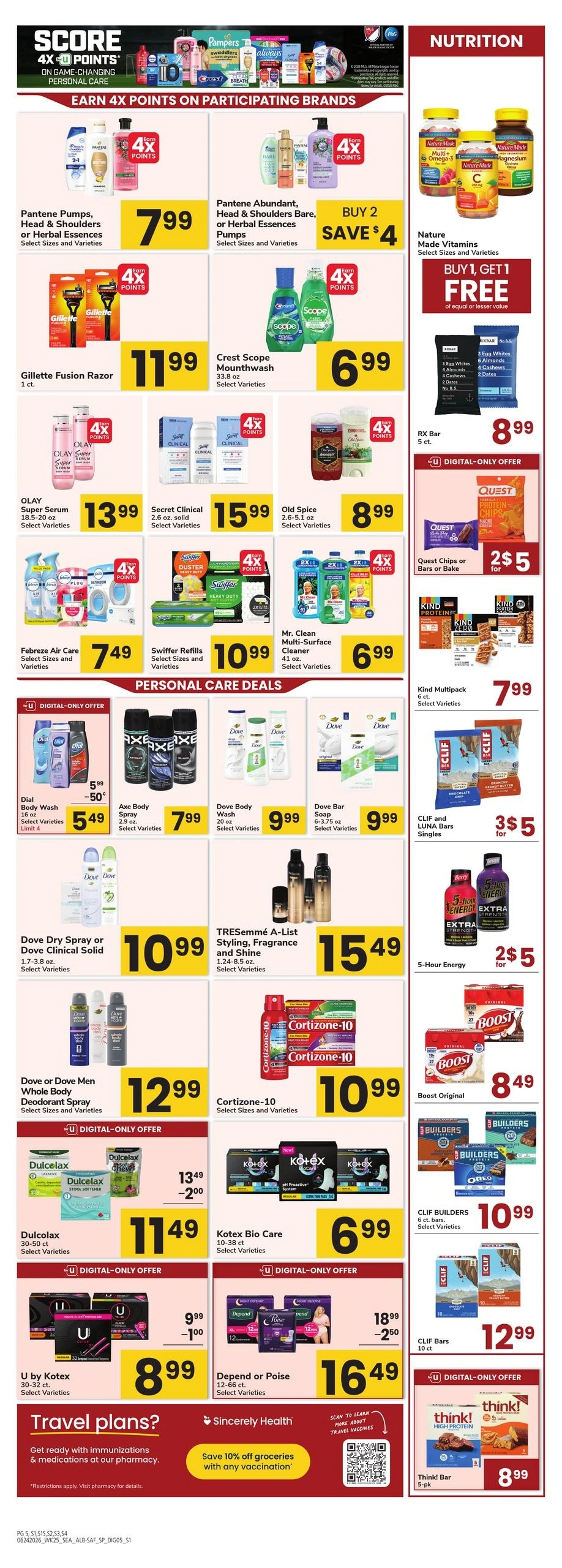 Safeway flyer page 5