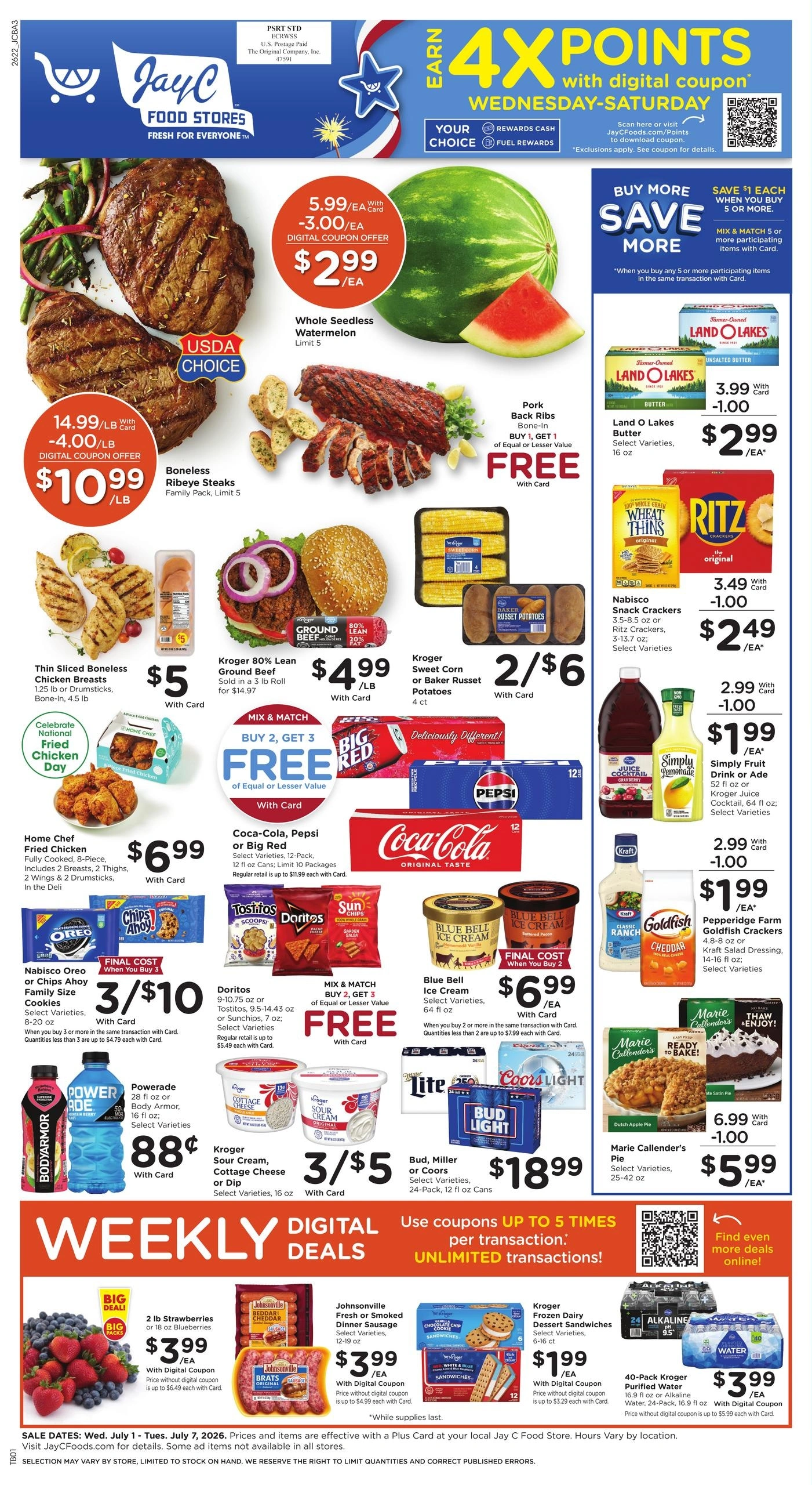 JayC Food Stores flyer page 1