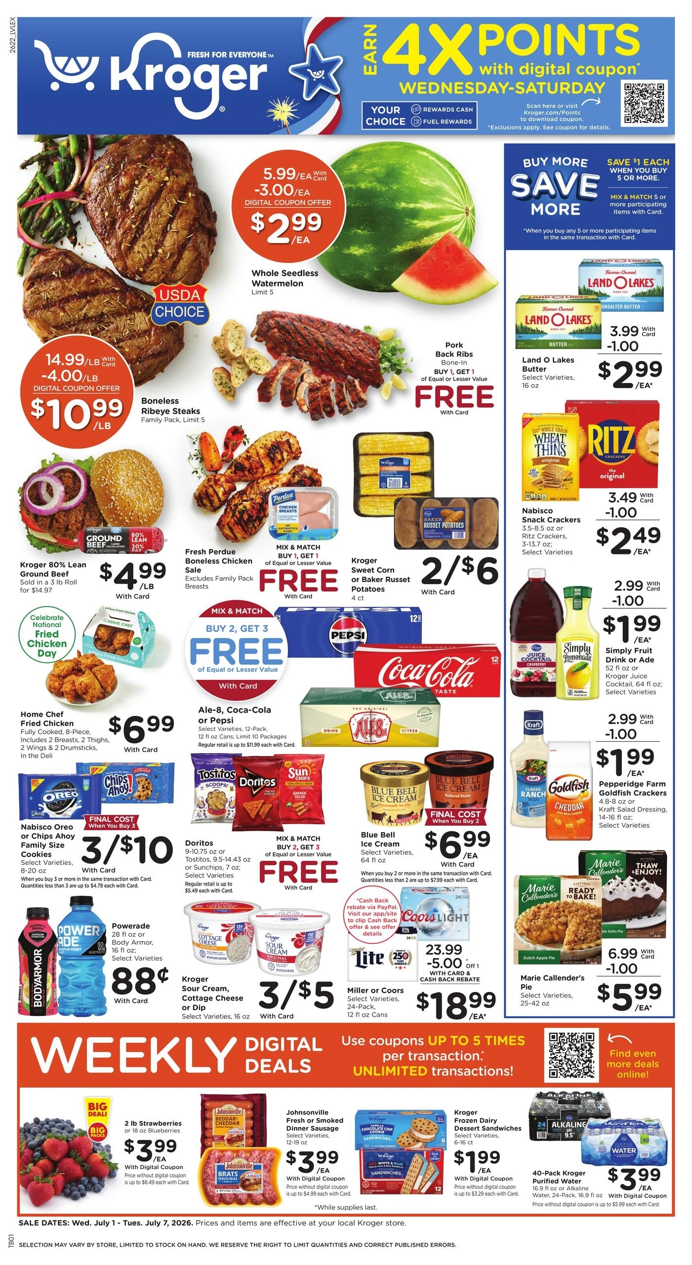 Kroger flyer page 1