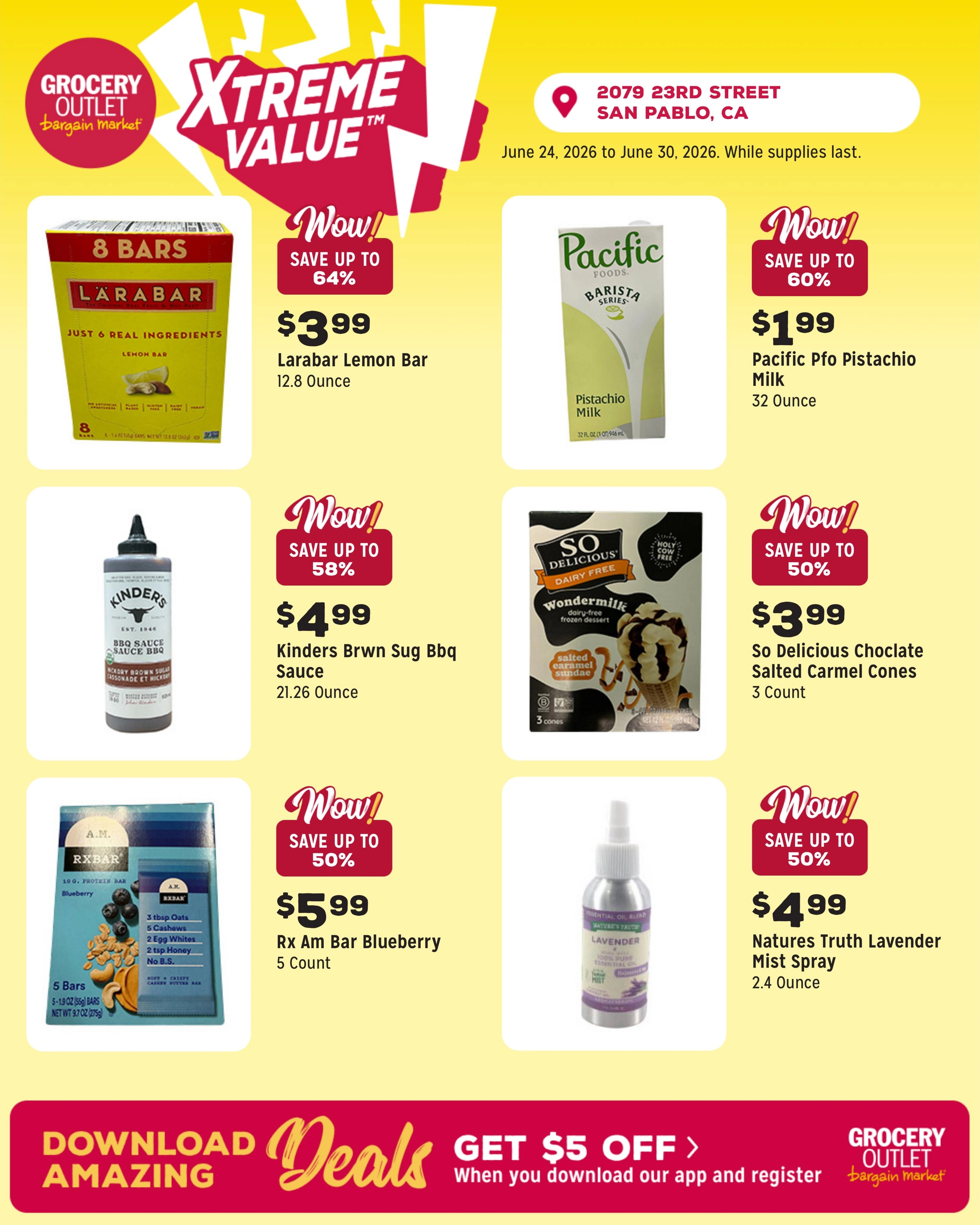 Grocery Outlet flyer page 6