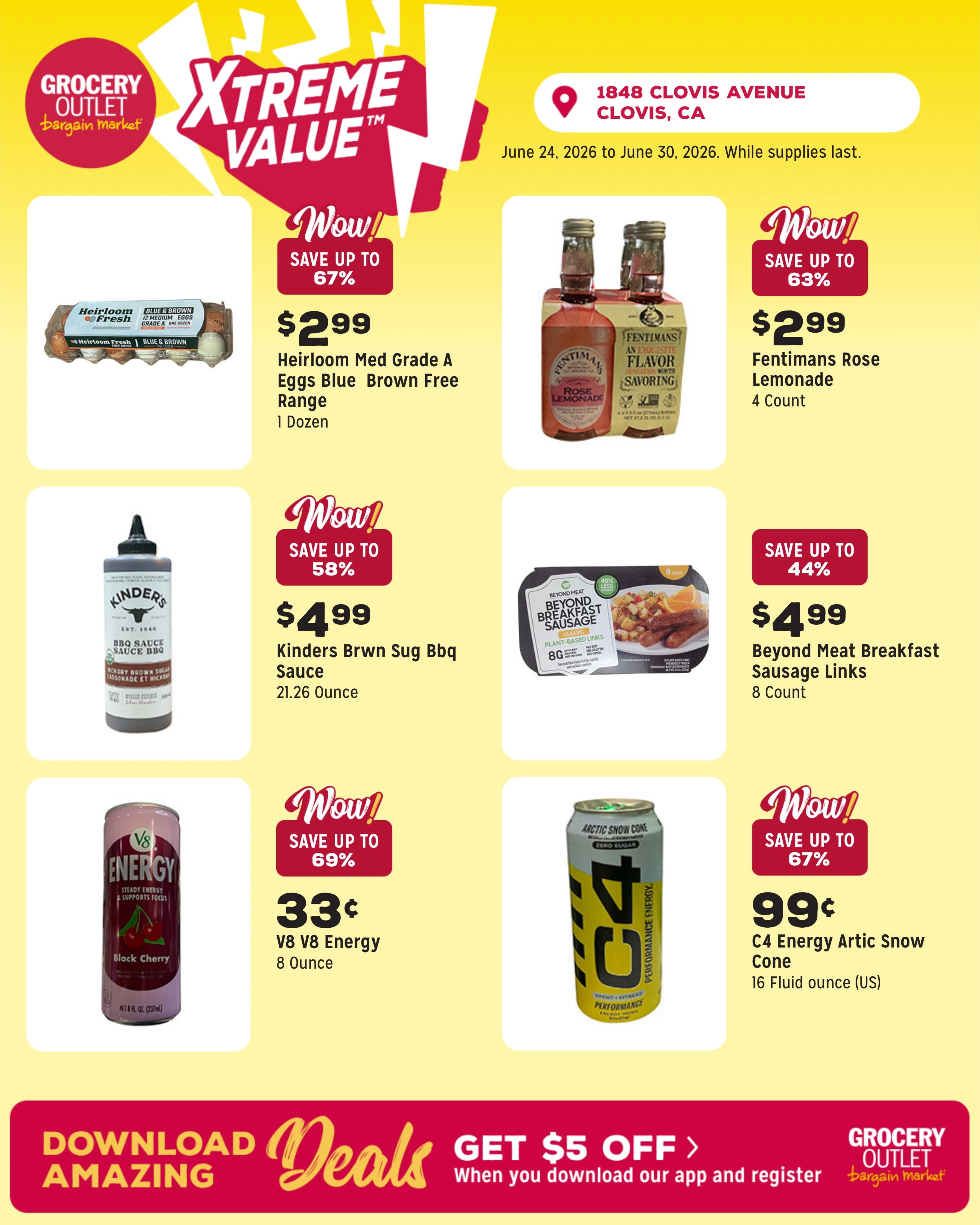 Grocery Outlet flyer page 6