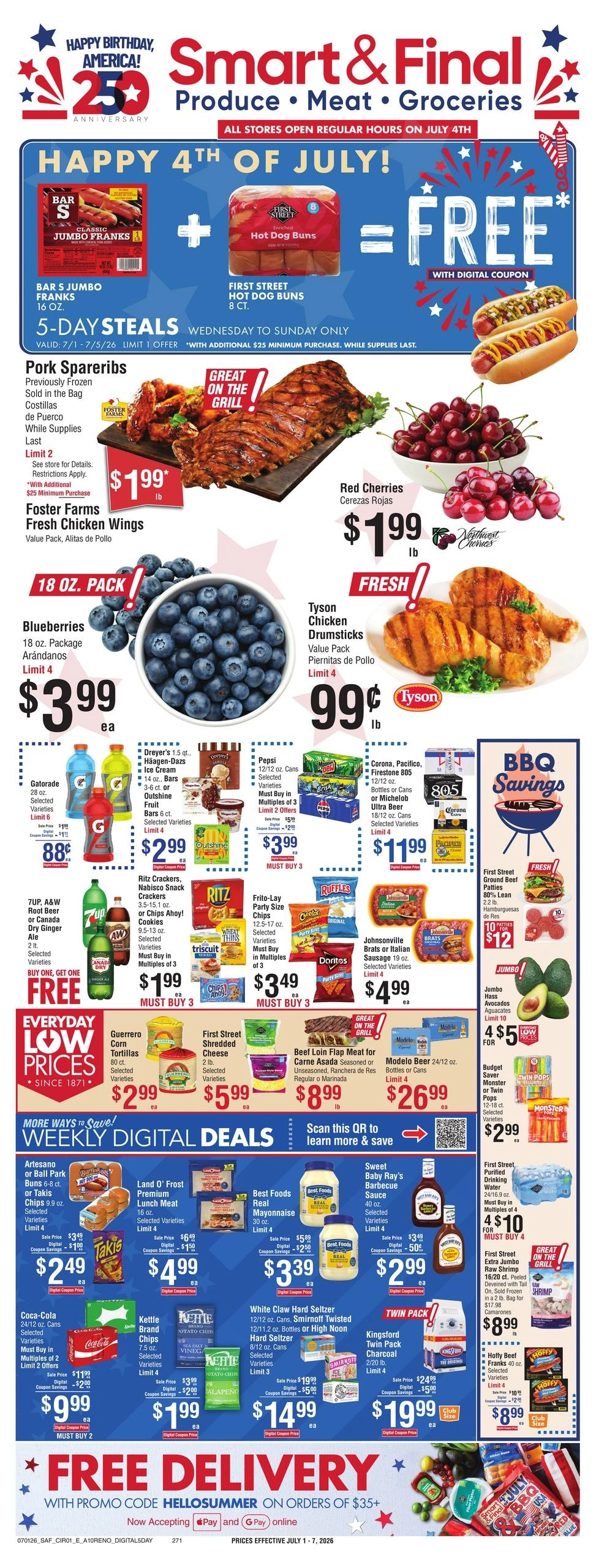 Smart & Final flyer page 1