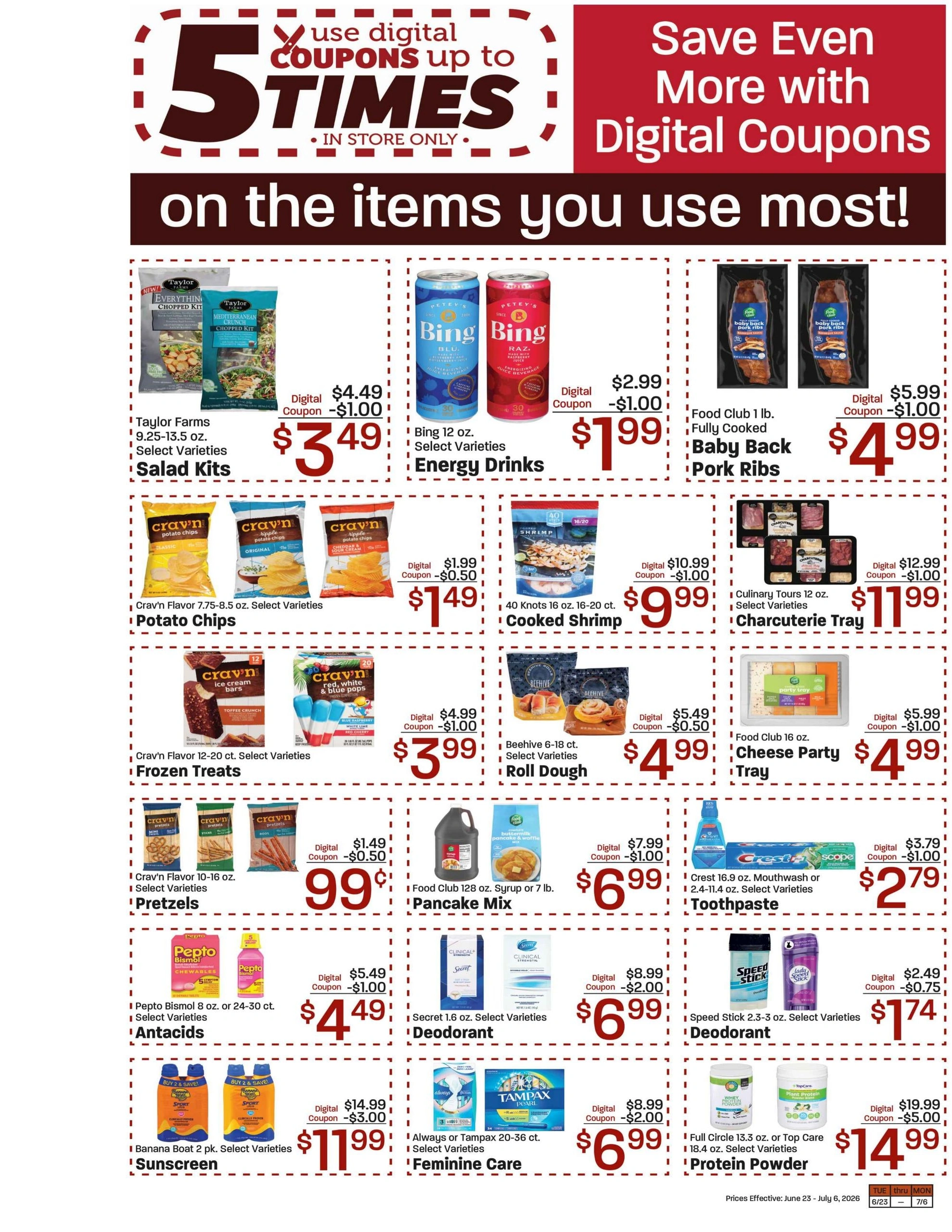 Peterson's Fresh Market flyer page 10
