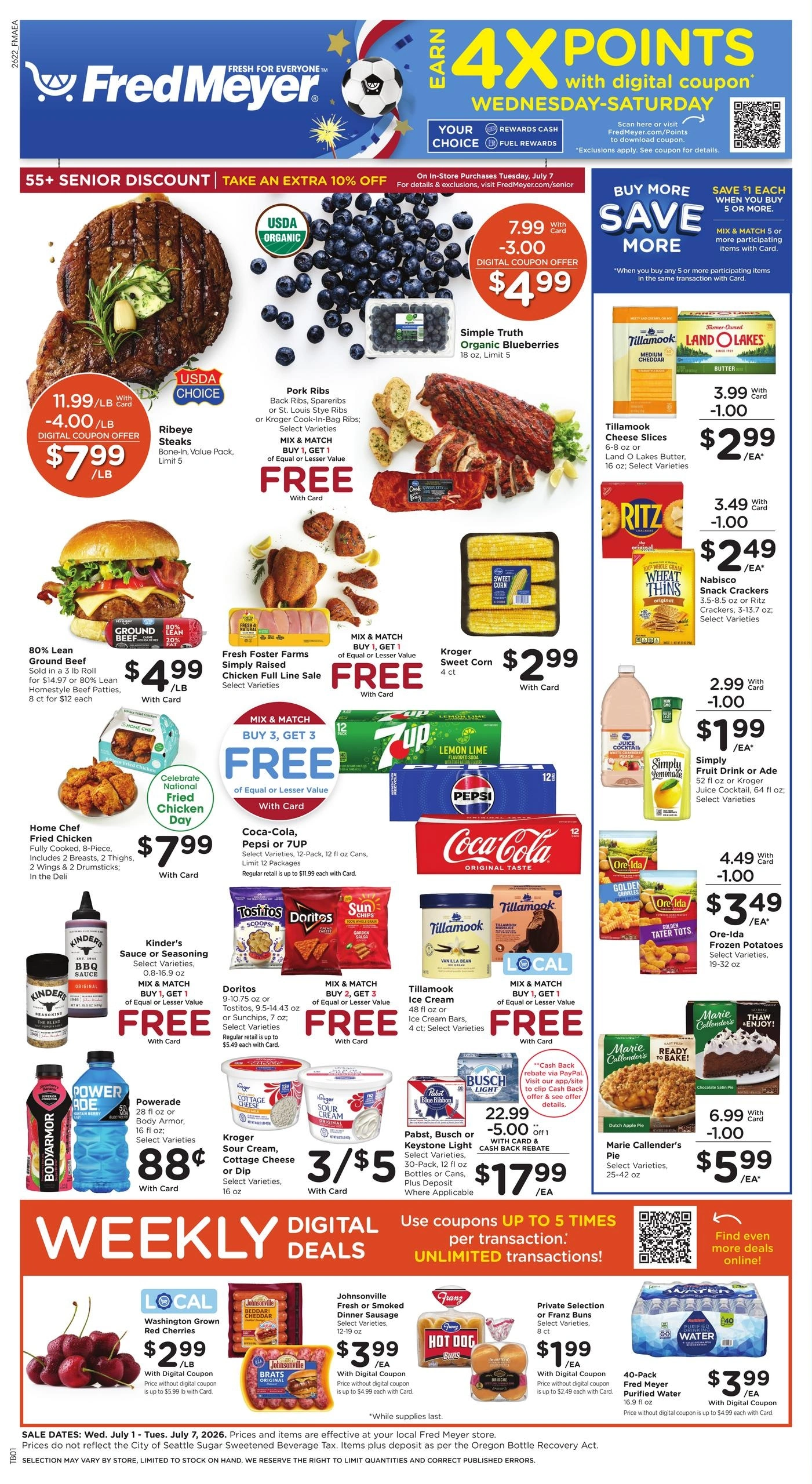 Fred Meyer flyer page 1