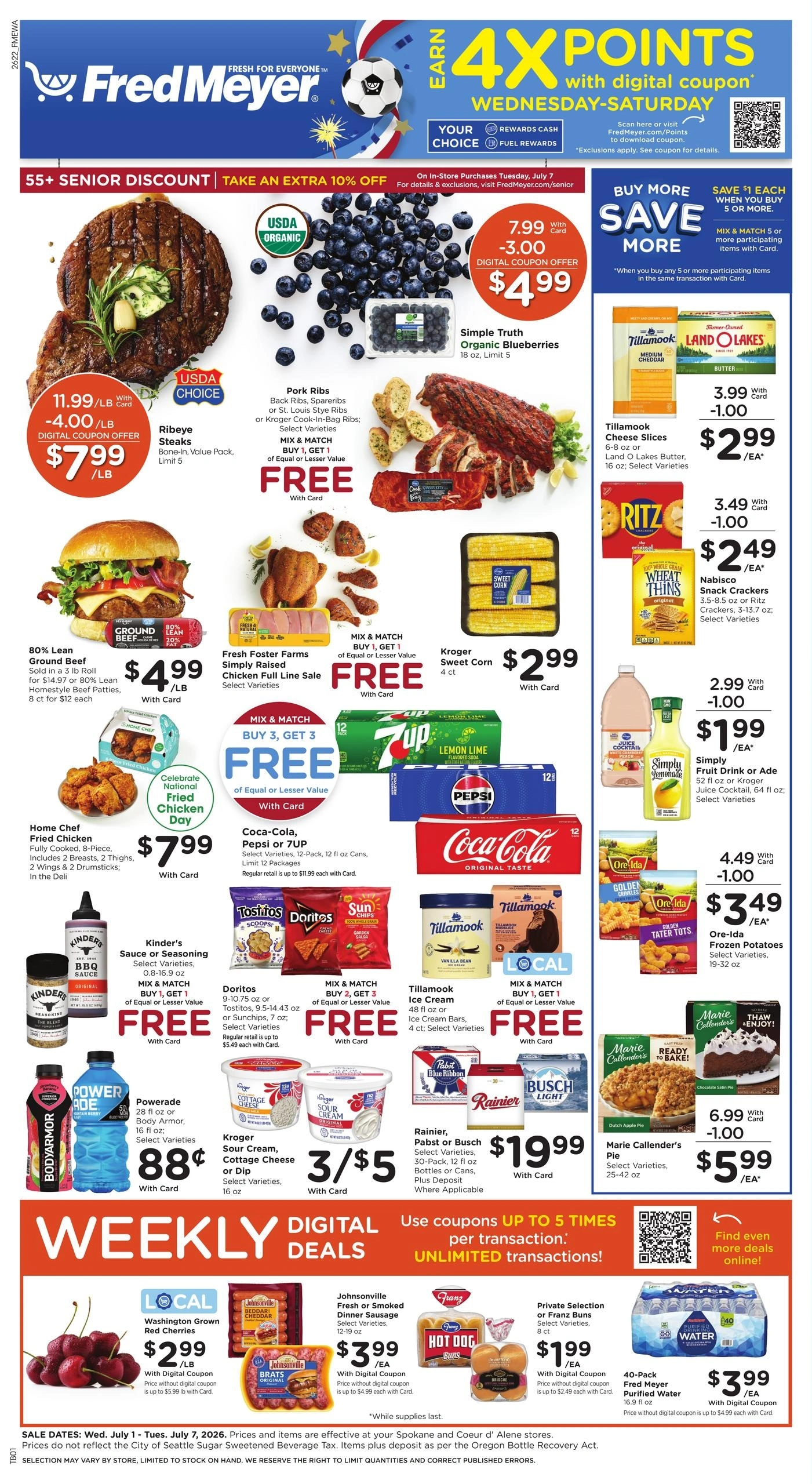 Fred Meyer flyer page 1