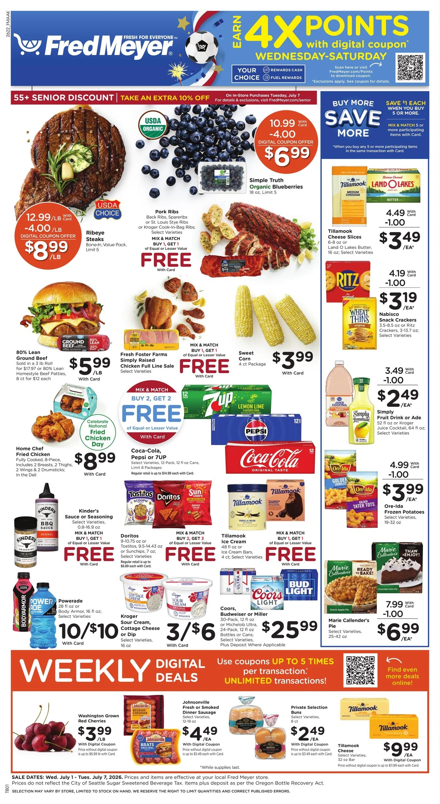 Fred Meyer flyer page 1