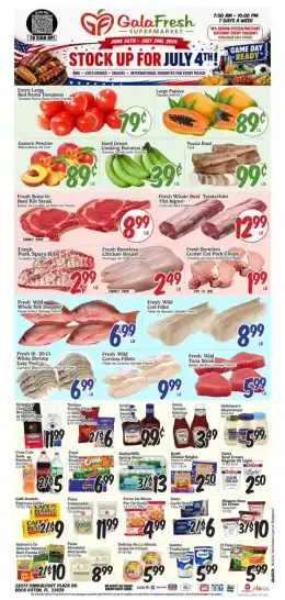 Gala Supermarkets Flyer