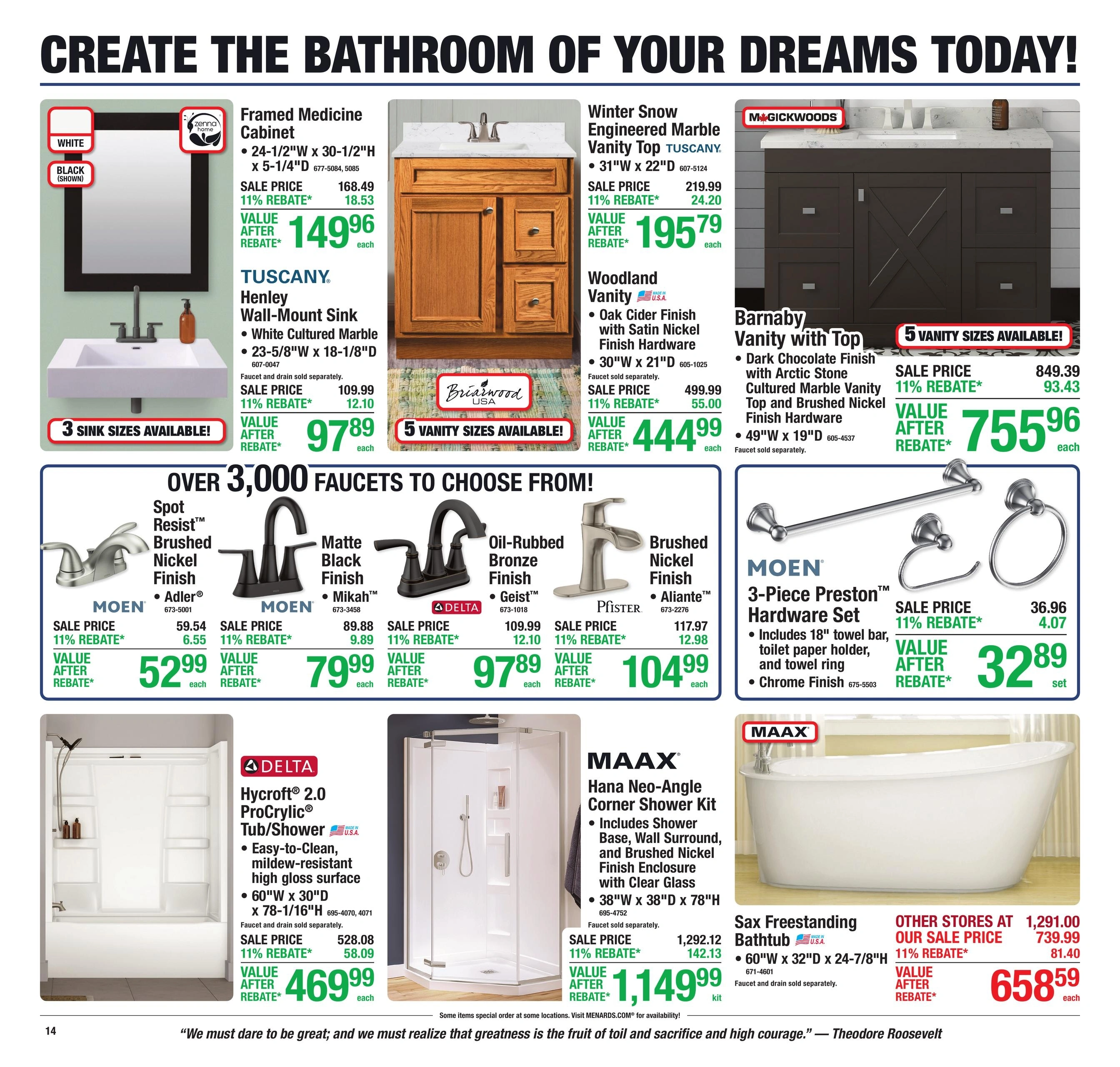 Menards flyer page 22