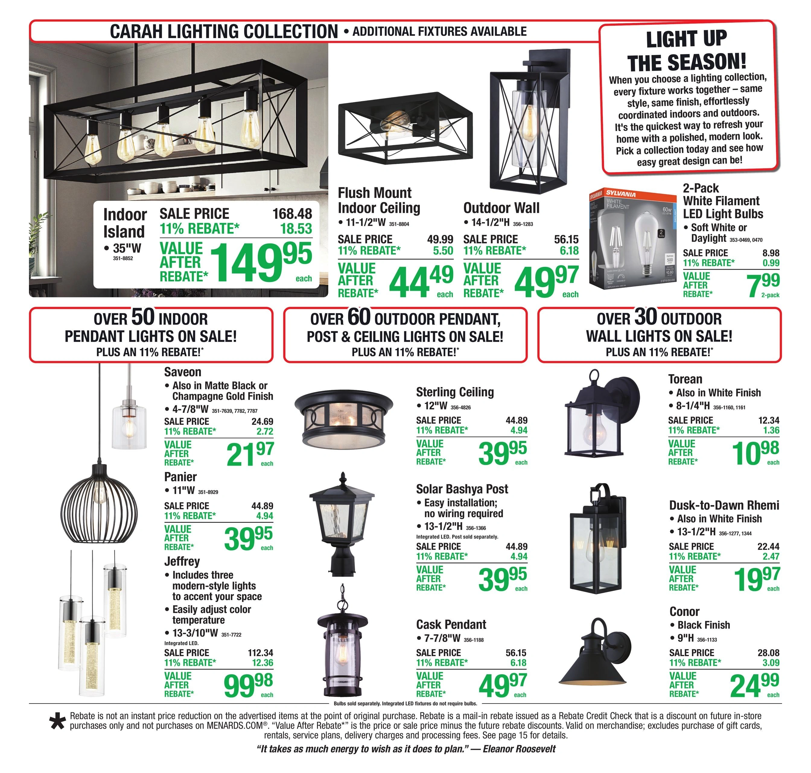Menards flyer page 4