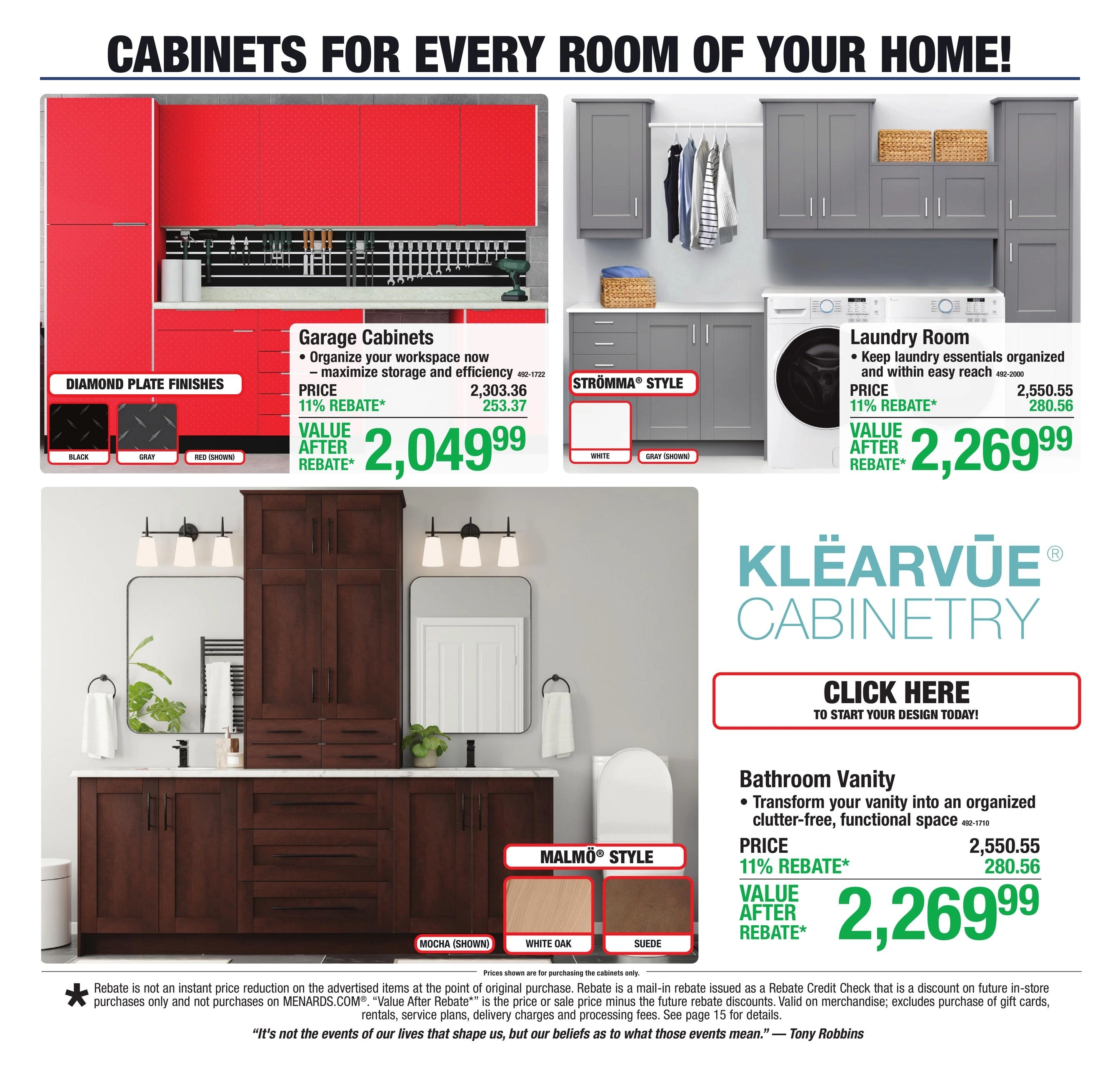 Menards flyer page 21