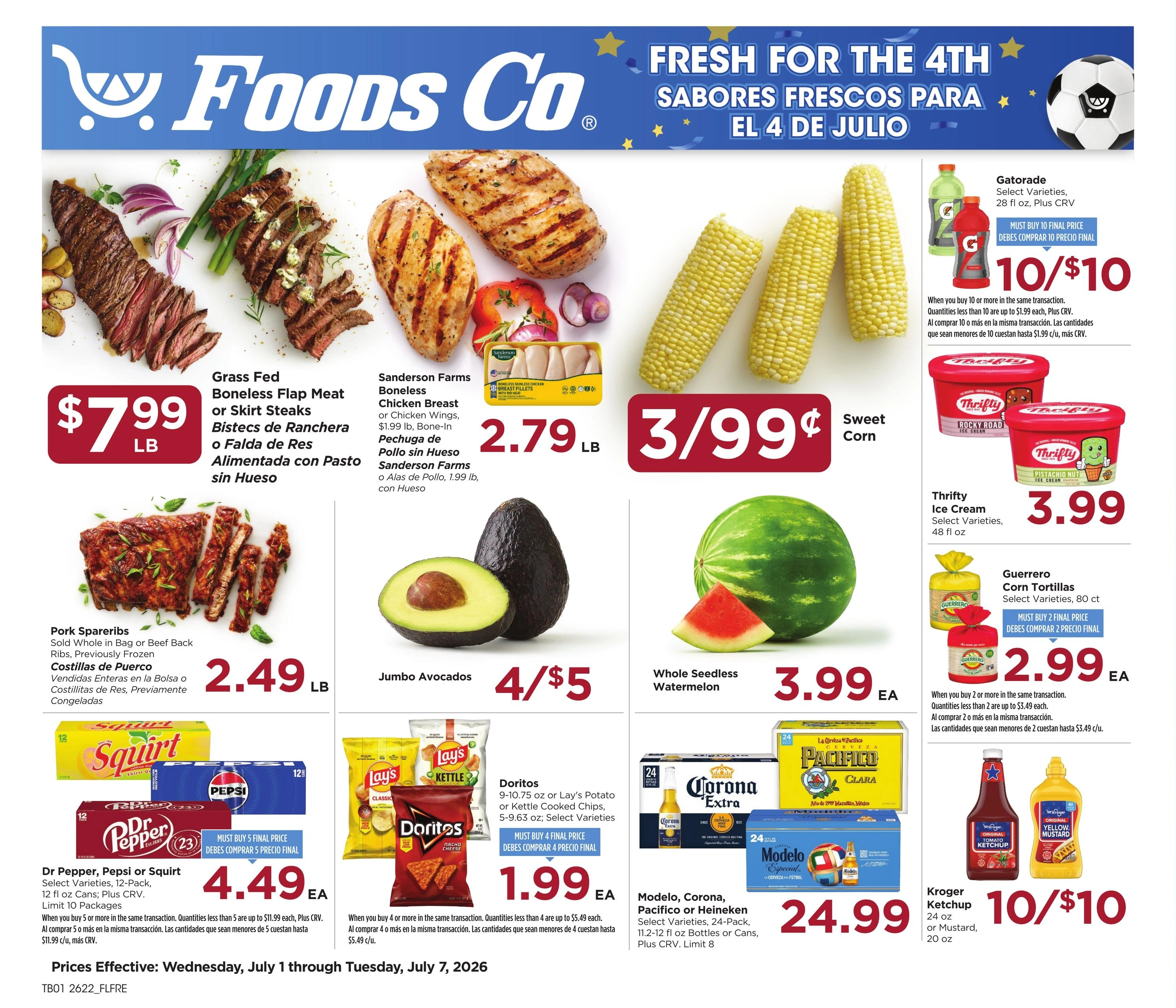 Foods Co flyer page 1
