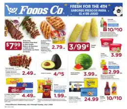 Foods Co Weekly Ad