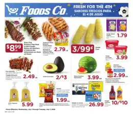 Foods Co Weekly Ad