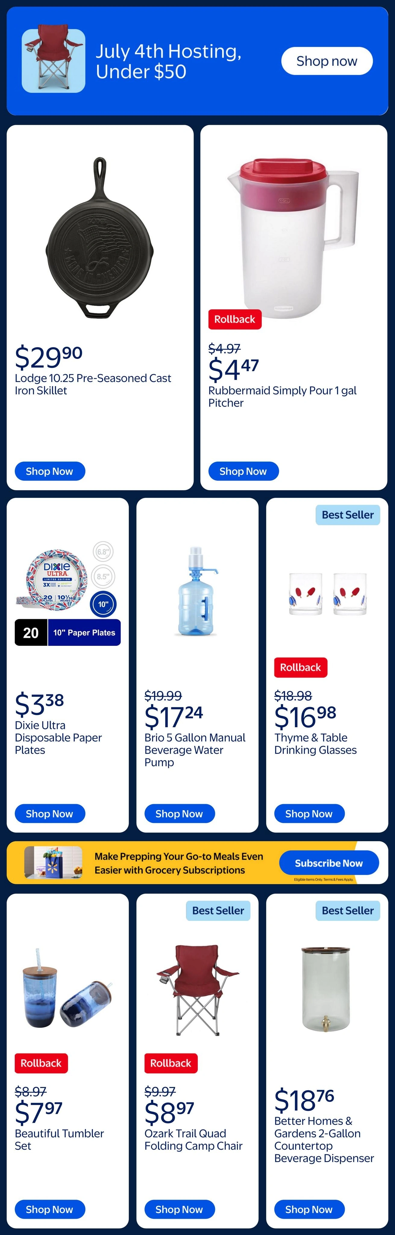 Walmart flyer page 16