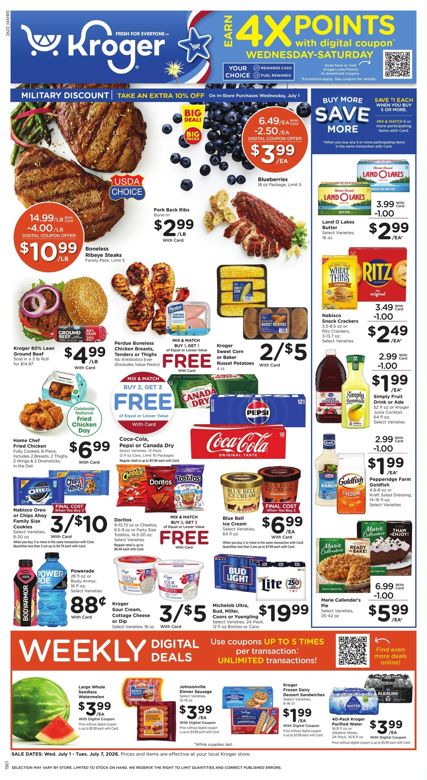 Kroger flyer page 1