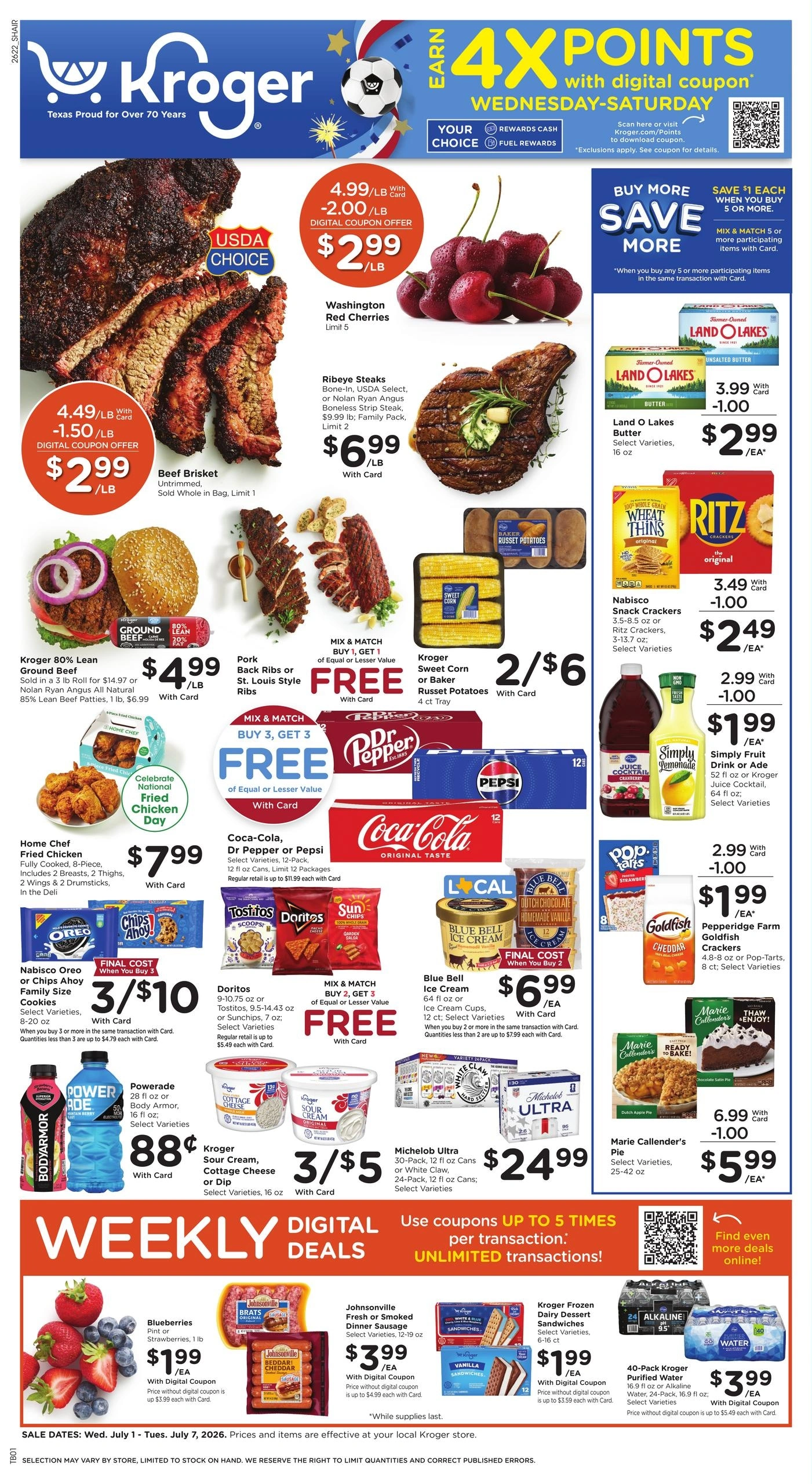 Kroger flyer page 1