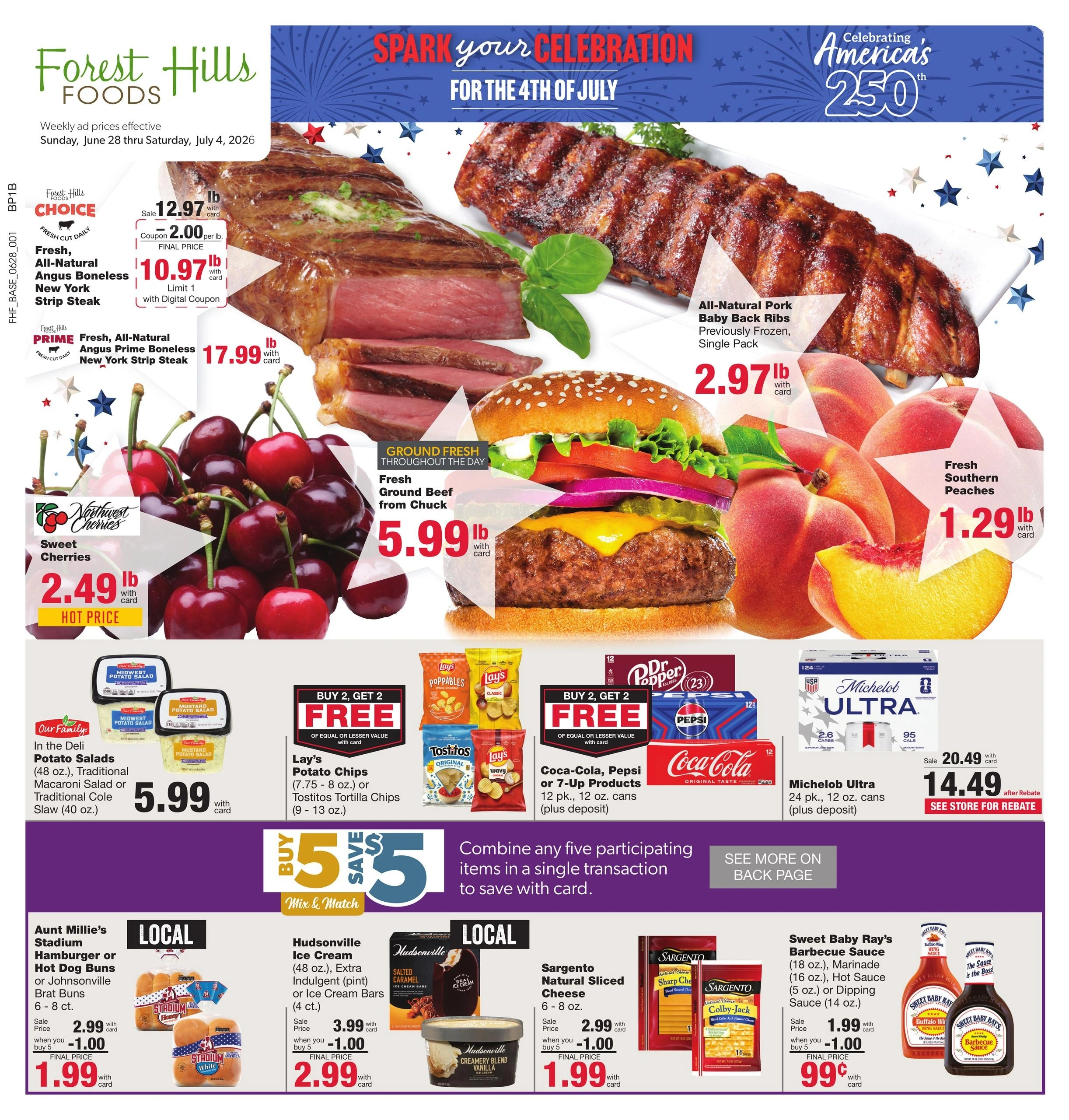 Forest Hills Foods flyer page 1