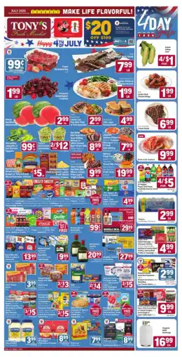 Tony's Fresh Market Weekly Ad