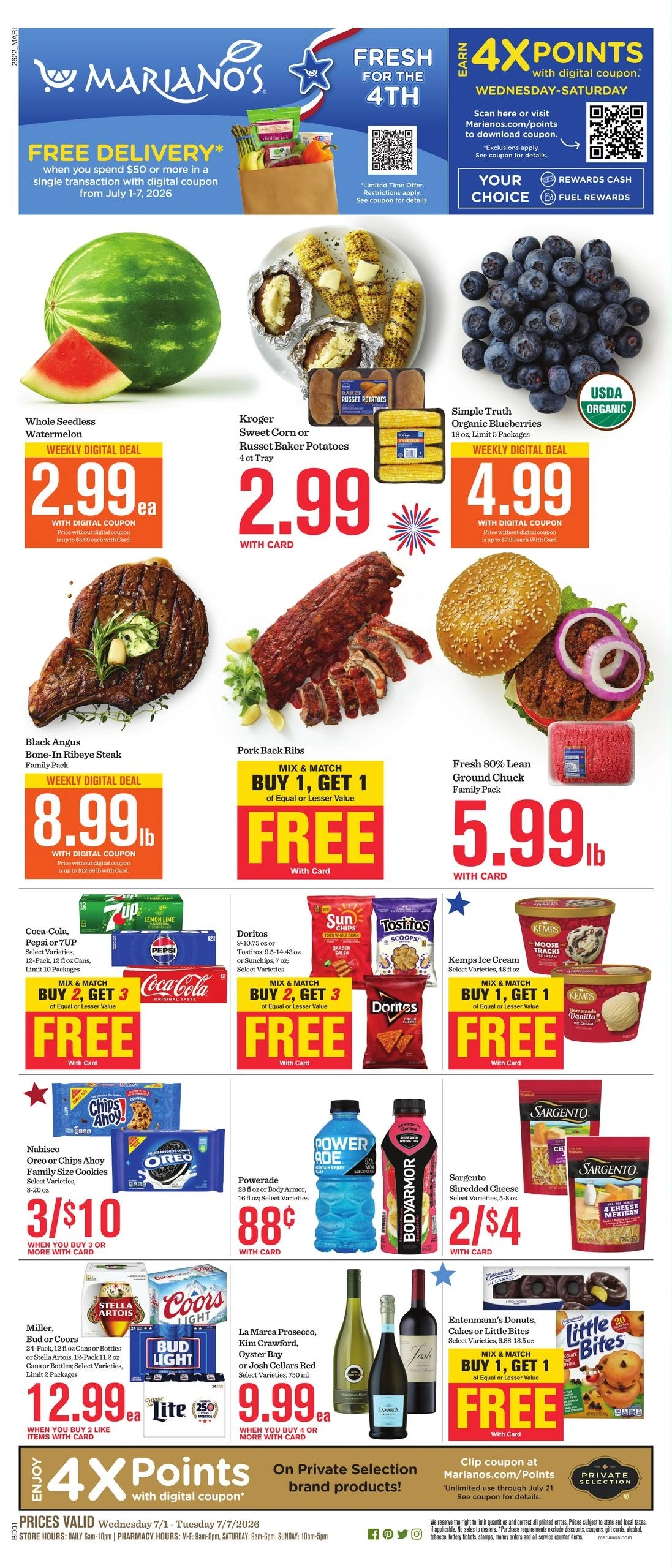 Mariano's flyer page 1