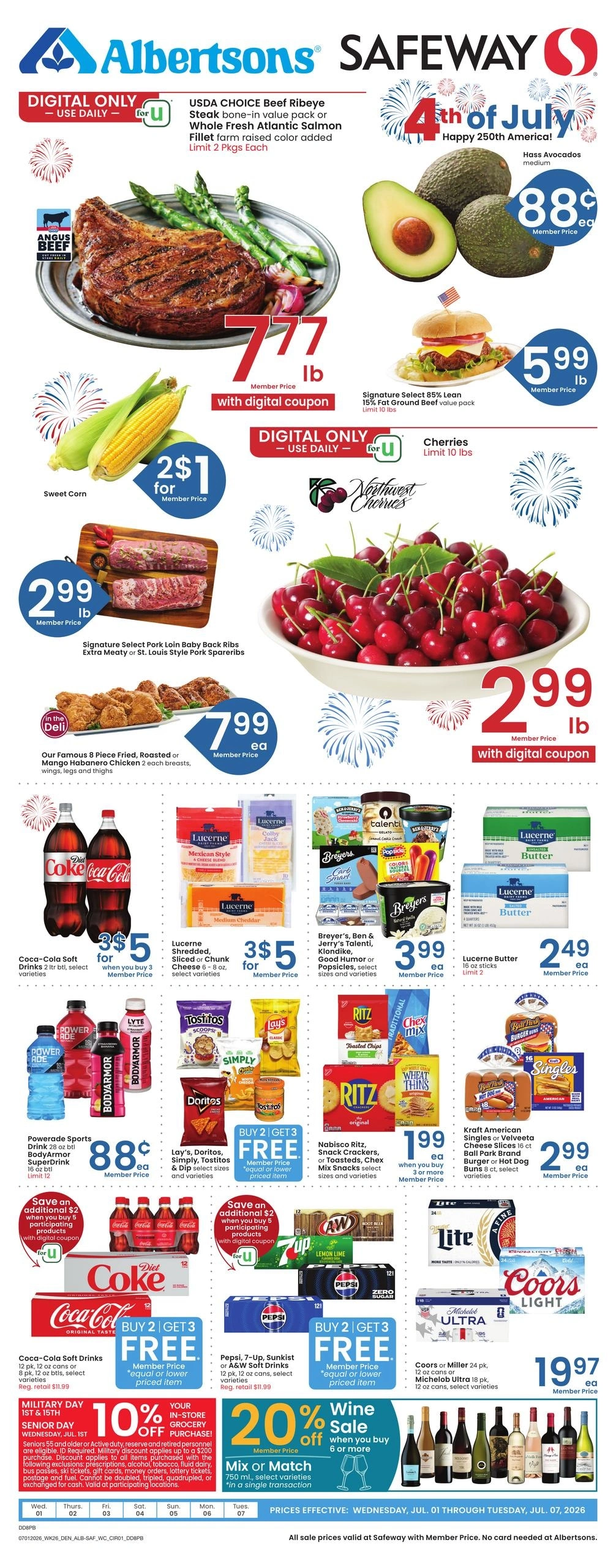 Albertsons flyer page 1