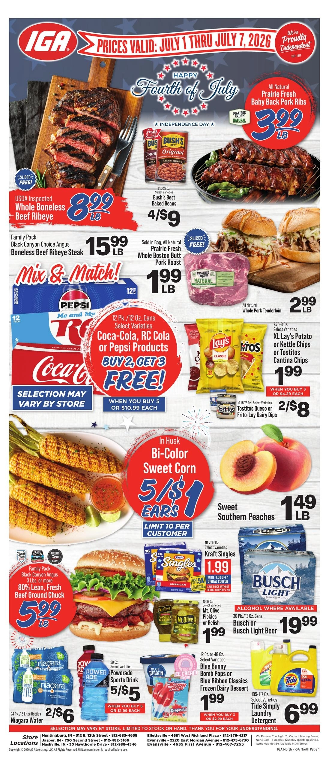 IGA flyer page 1