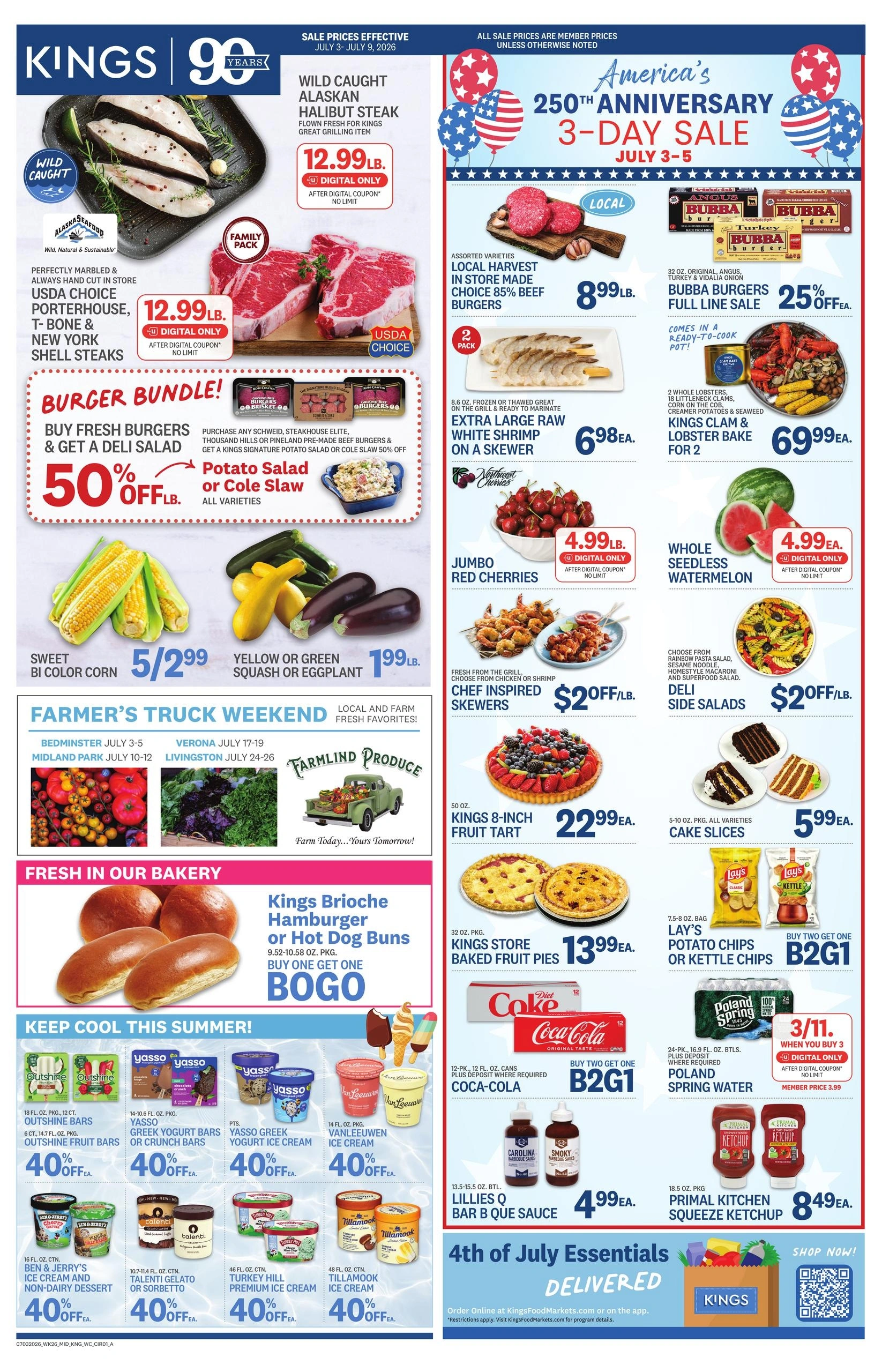 Kings Food Markets flyer page 1