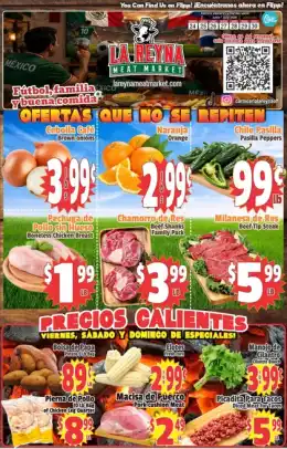 La Reyna Meat Market Indexed Weekly