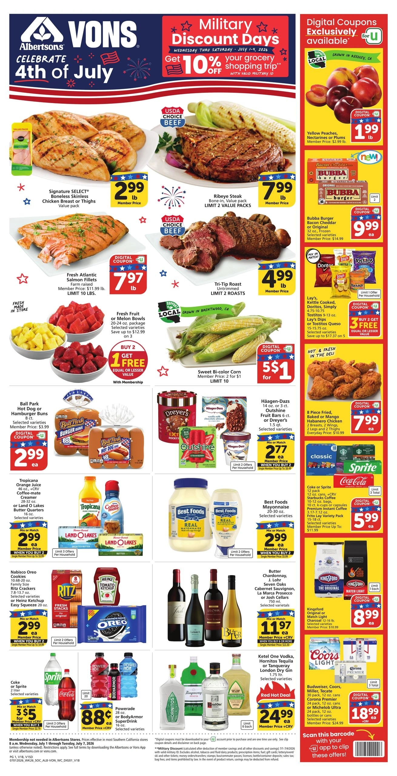 Albertsons flyer page 1