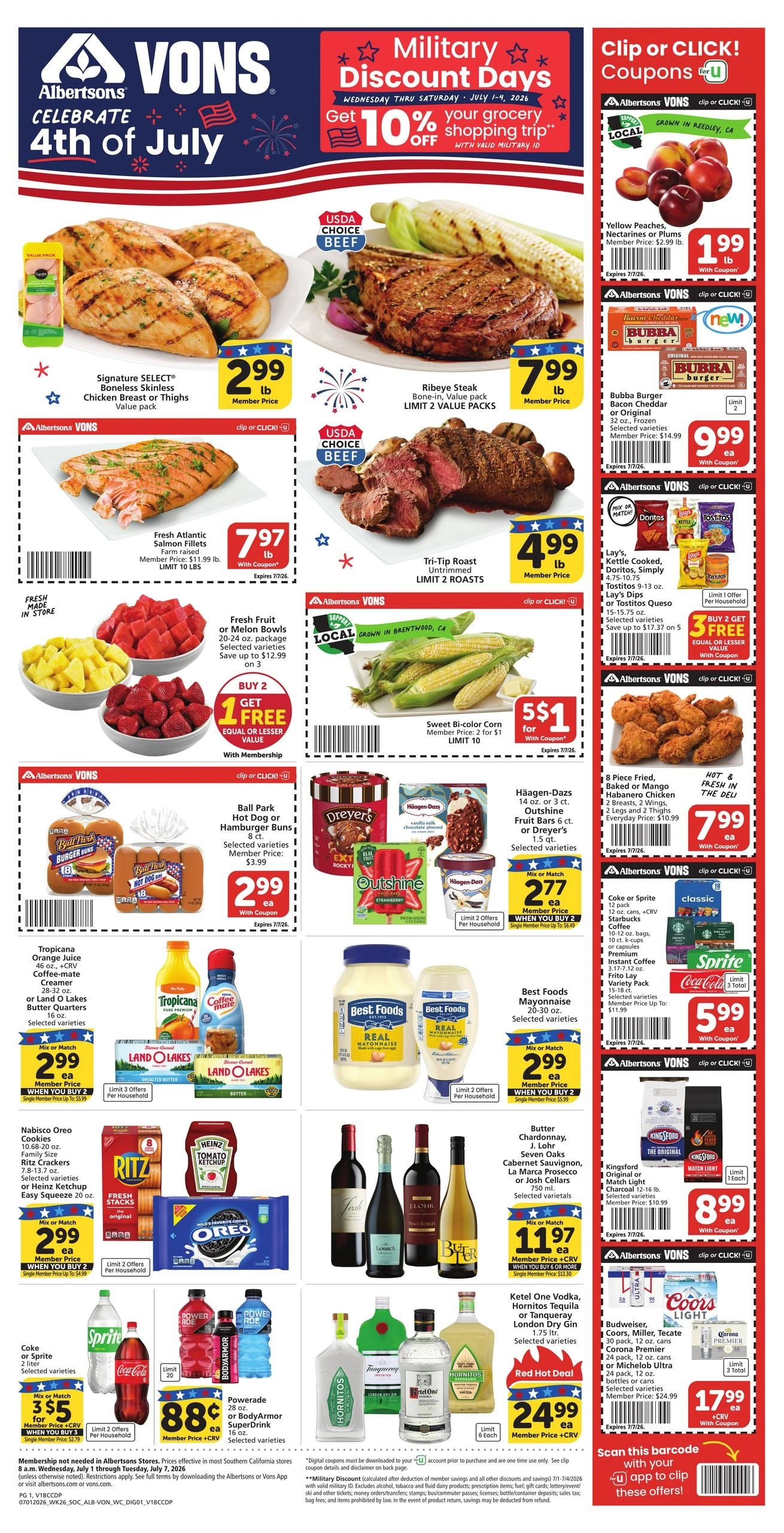 Albertsons flyer page 1