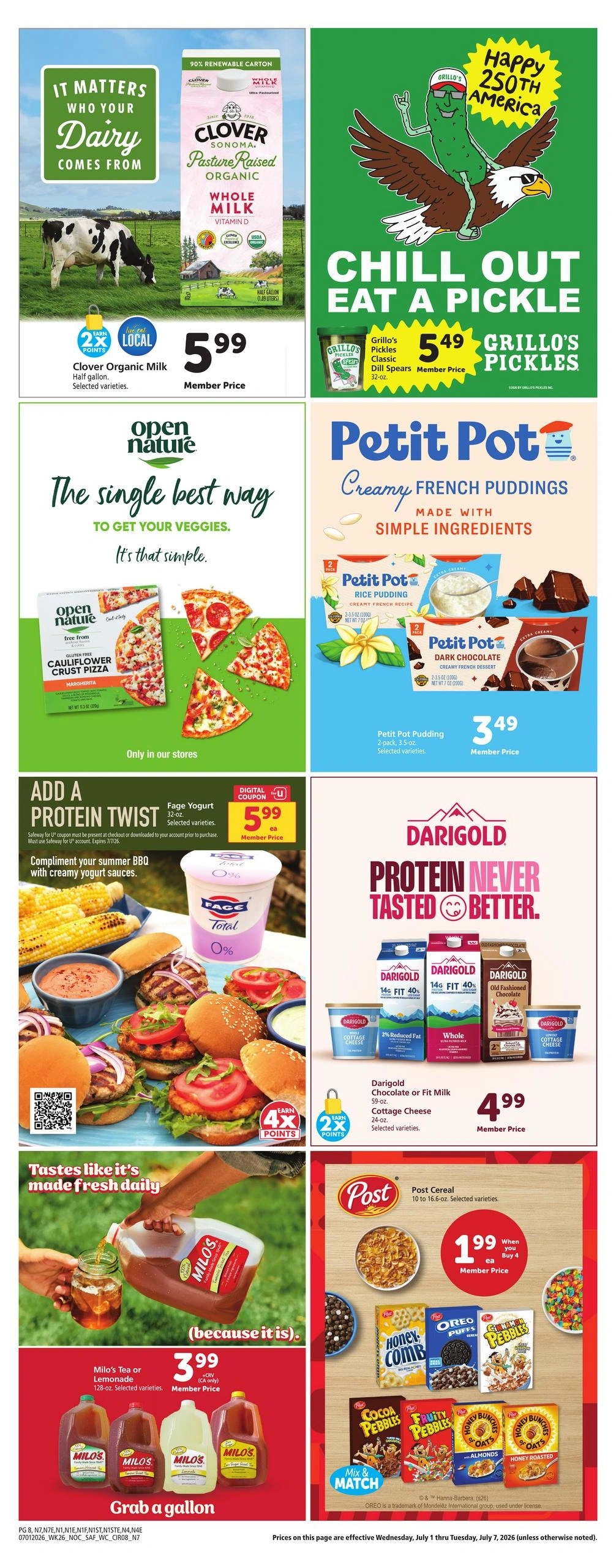 Safeway flyer page 8